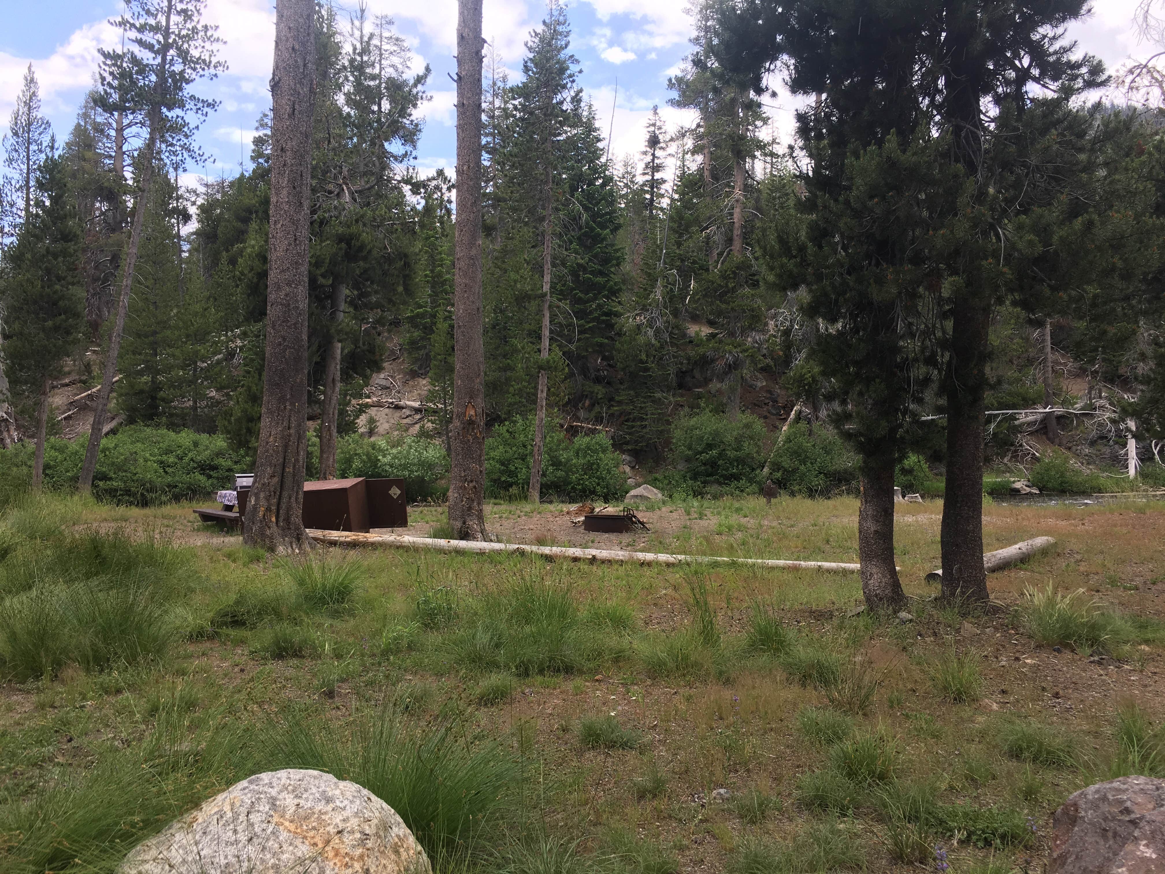 Camper-submitted photo at Pumice Flat Group Camp near Devils Postpile National Monument