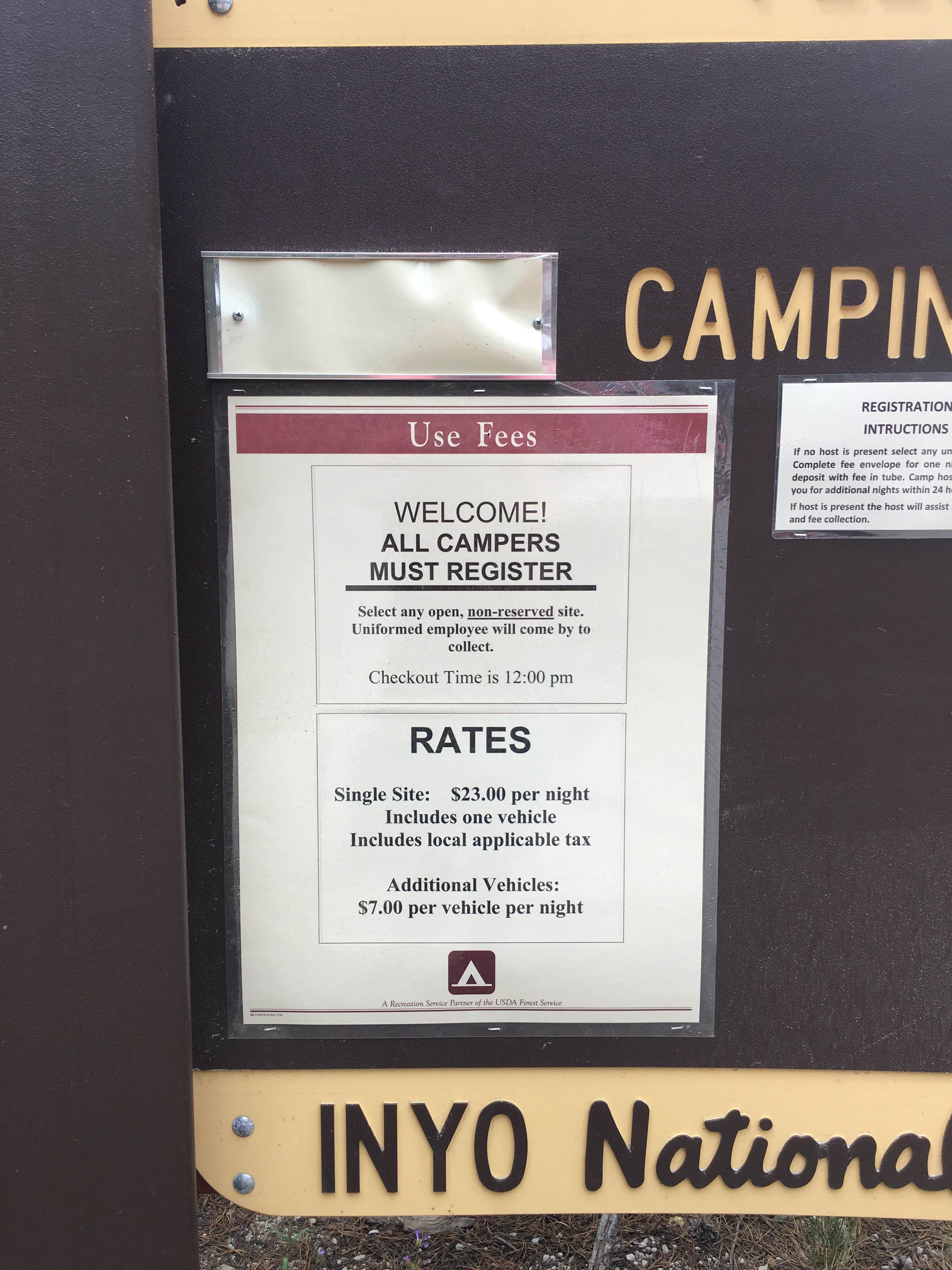 Camper-submitted photo at Pumice Flat Group Camp near Devils Postpile National Monument