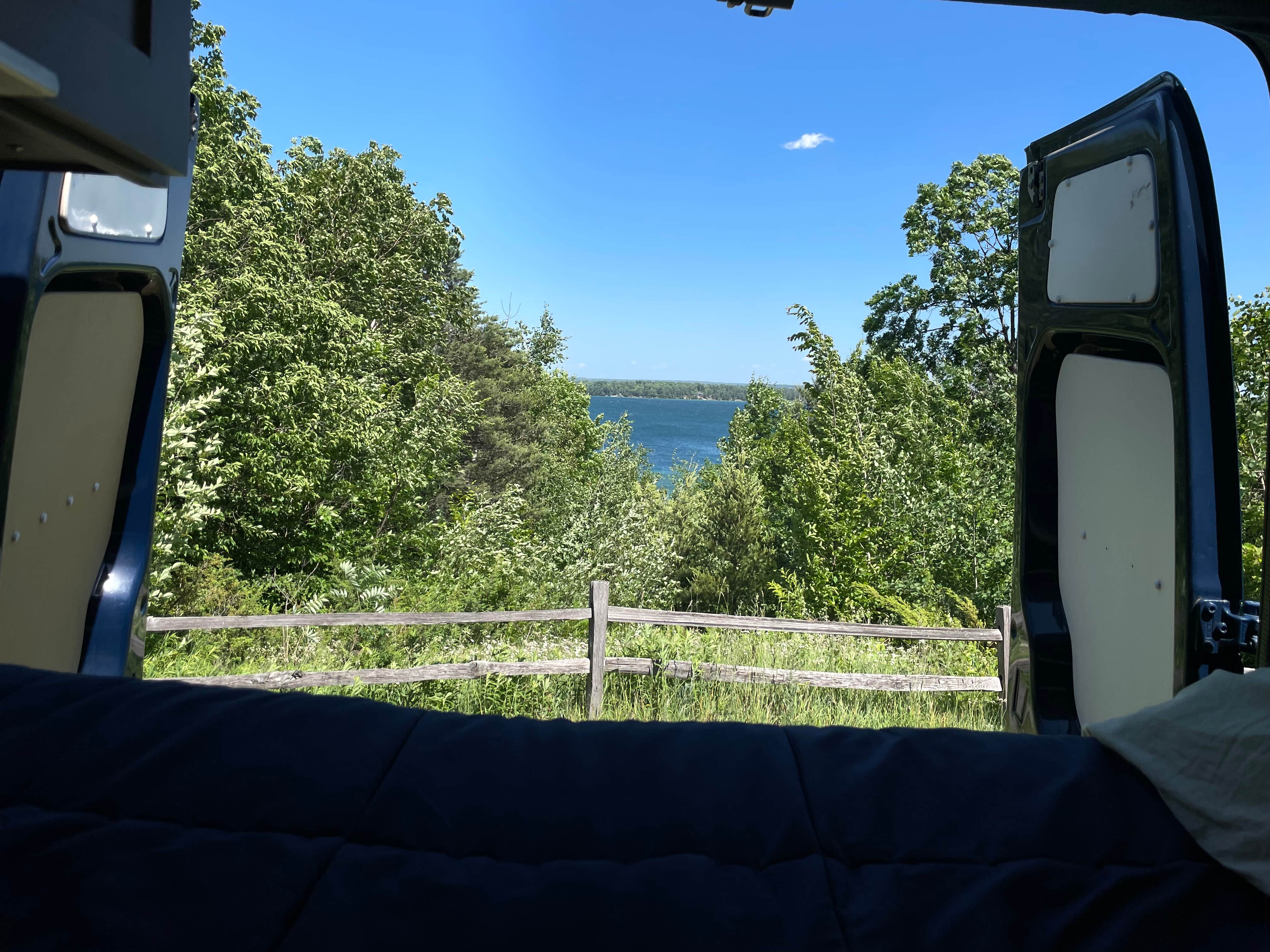 Camper-submitted photo at Whitewater Township Park Campground near Maple City, MI