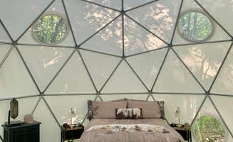 Jami M.'s photo of glamping accommodations at The Healing Place near Whiskeytown National Recreation Area