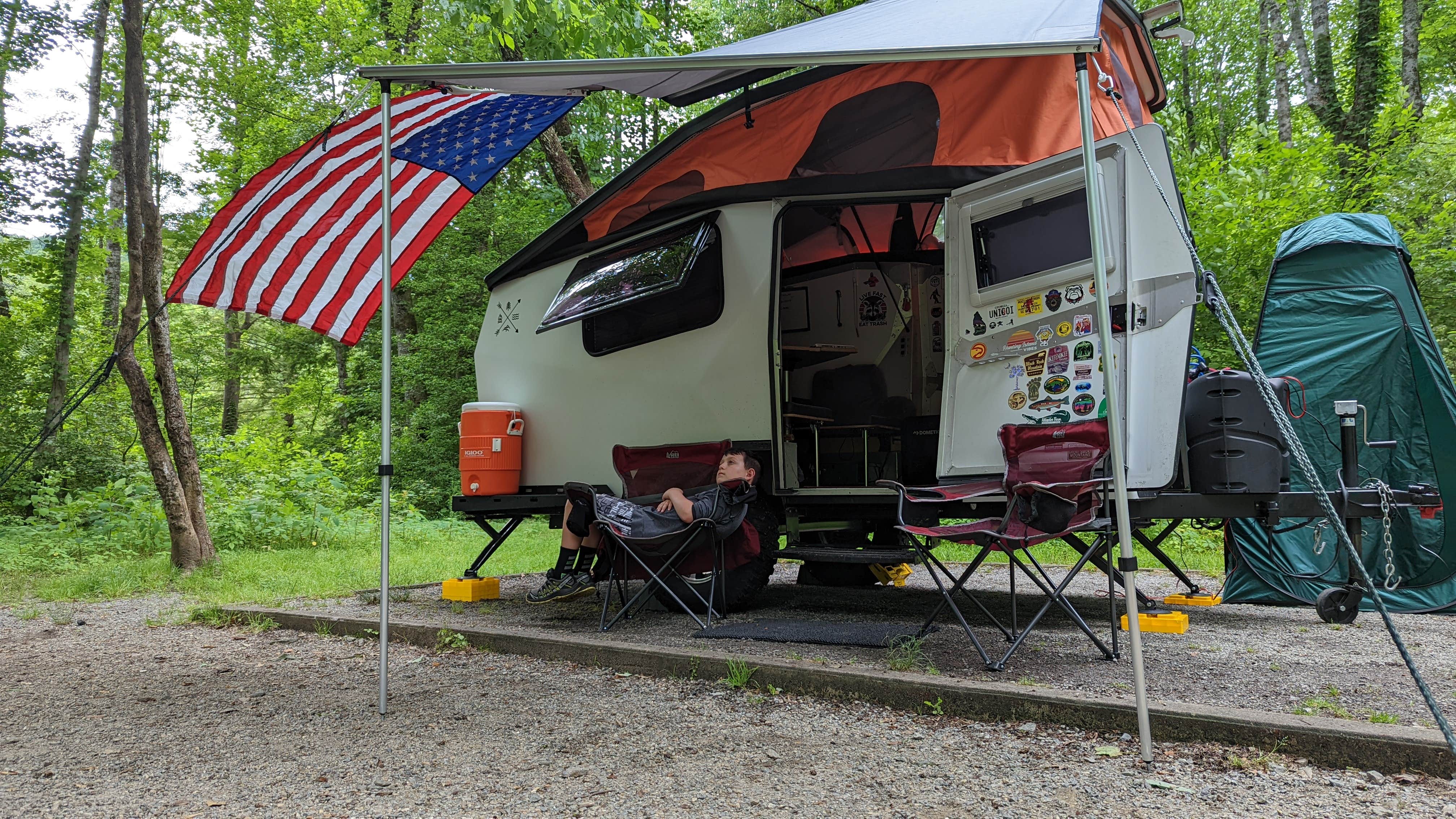 Bryan W.'s photo at Davidson River Campground near Horse Shoe, NC