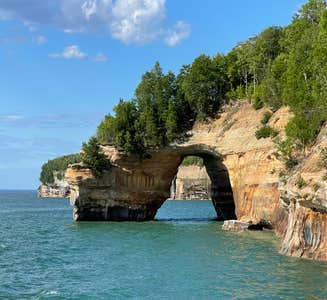 Camper-submitted photo from Pictured Rocks RV Park and Campground