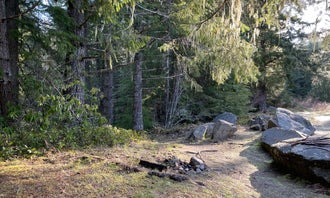 Camping near Deception Creek — Olympic National Park: Slab Camp/Deer Ridge Trailhead, Carlsborg, Washington