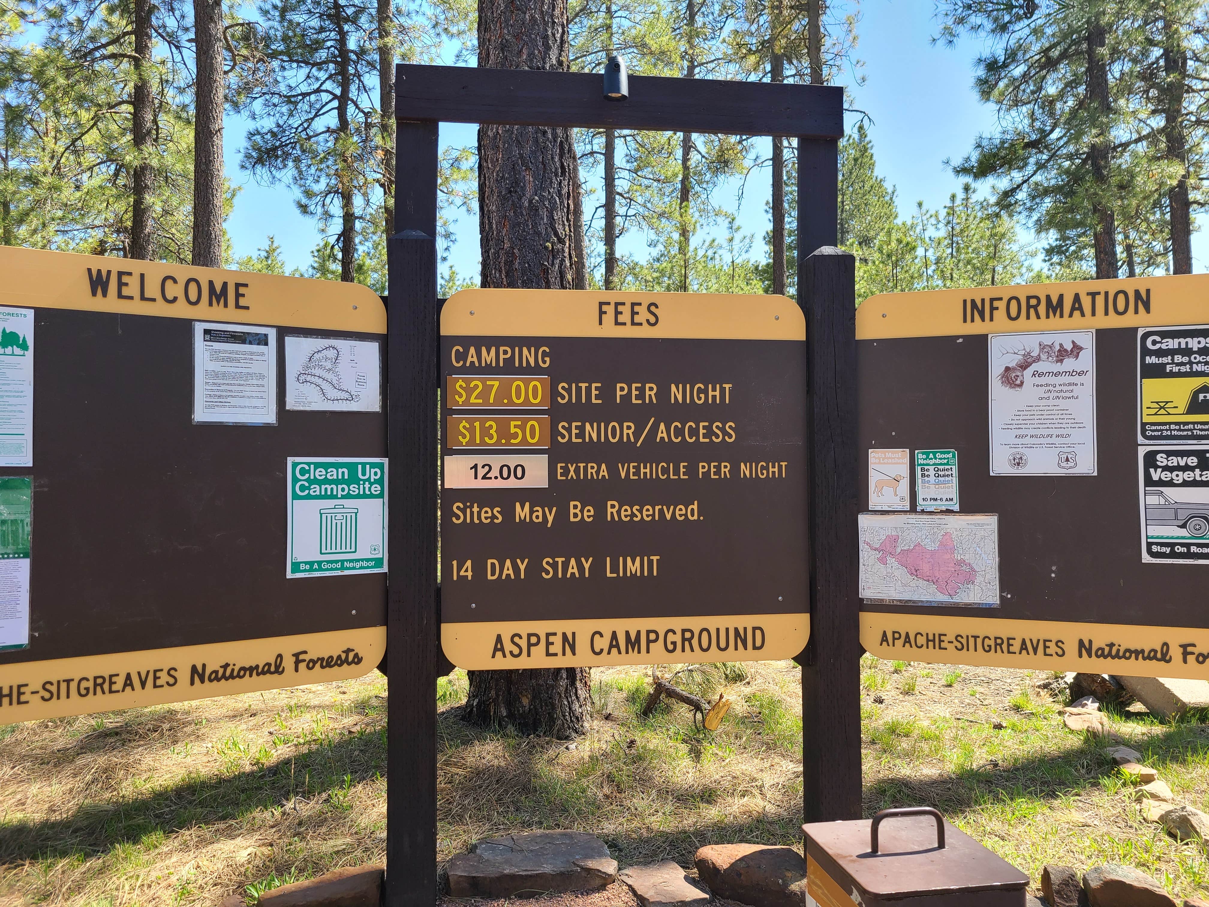 Camper-submitted photo at Aspen Campground near Cibecue, AZ