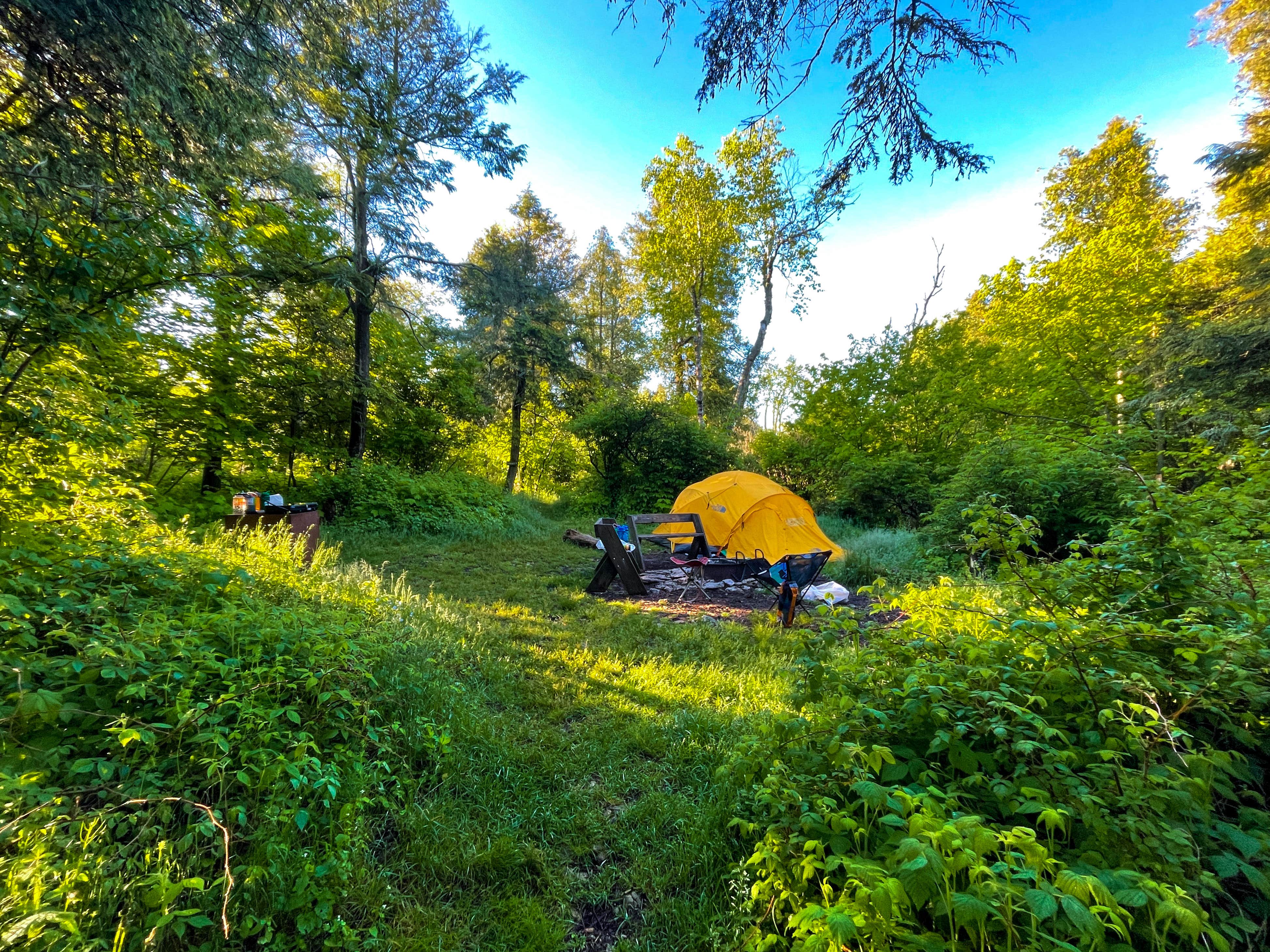 Name's photo at Newport State Park Campground near Ephraim, WI