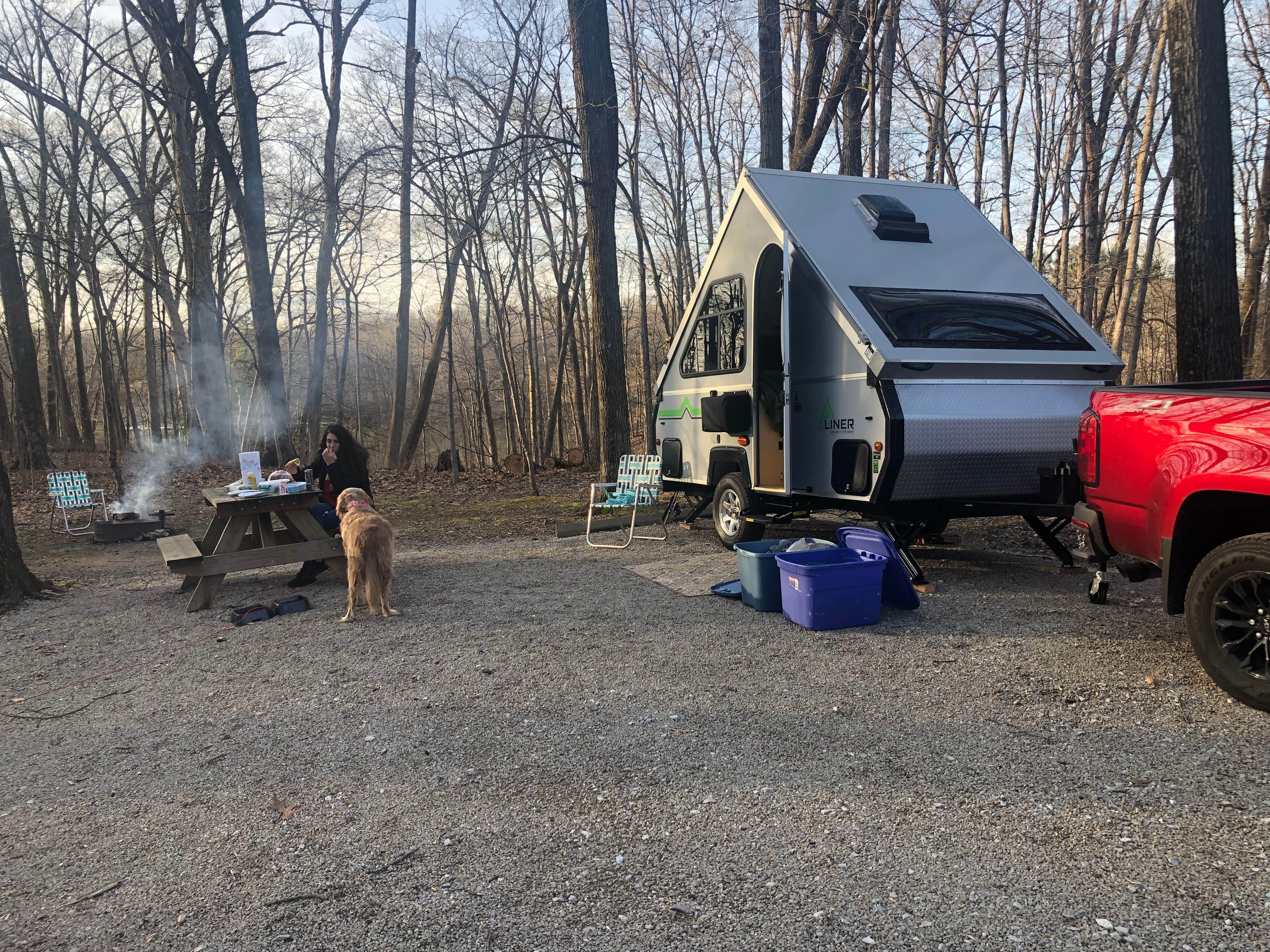 Stephen  H.'s photo of rv camping at Shakamak State Park Campground near Terre Haute, IN