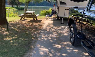 Camping near Lockhart's Arch Shelter: Hales Bar Marina and Resort, Whiteside, Tennessee