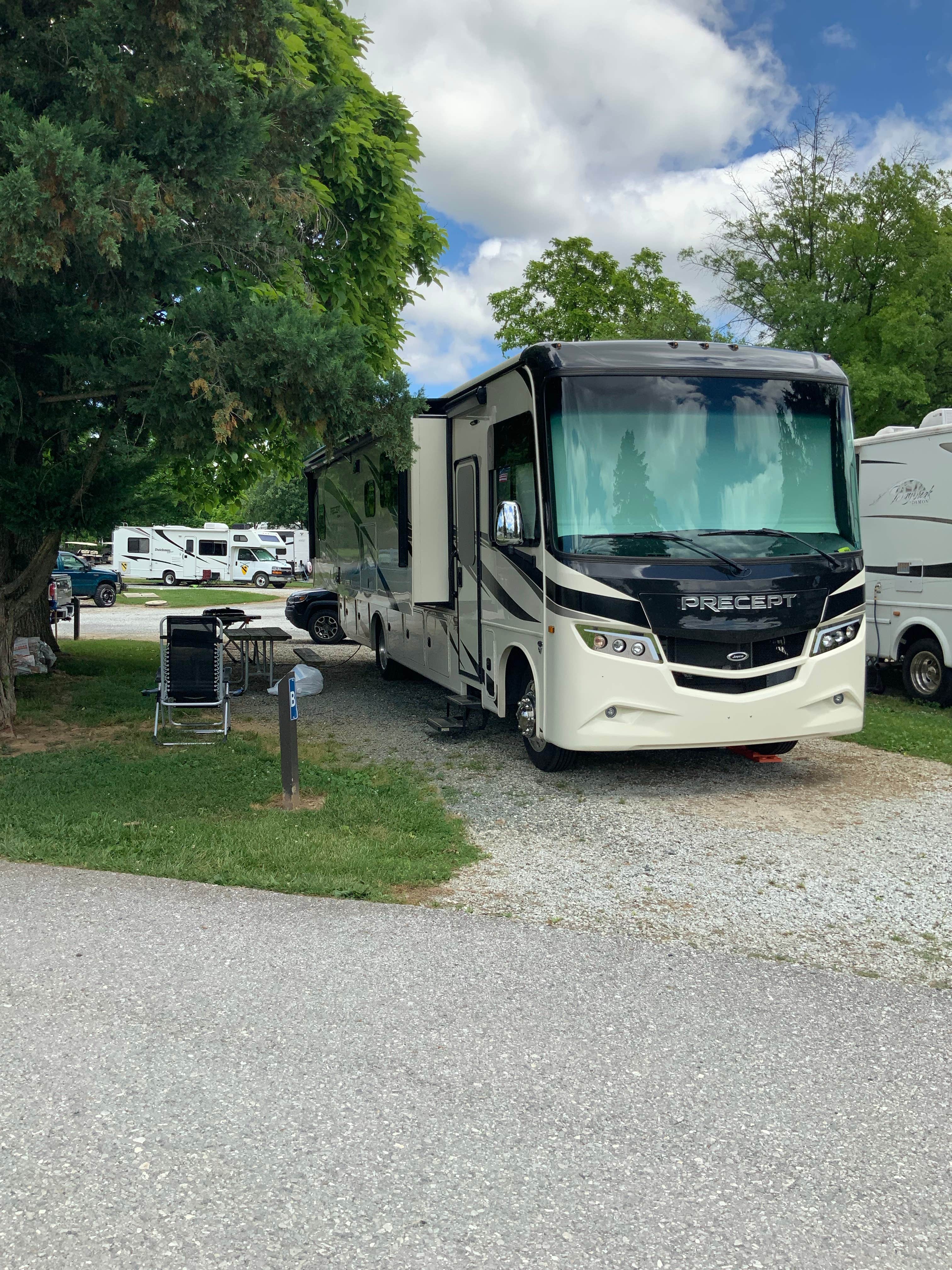 Camper submitted image from Gettysburg - 1