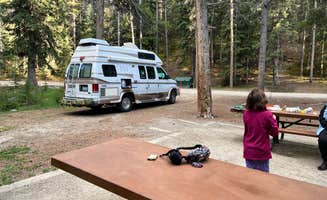 Andy's photo of rv camping at Middle Fork near Story, WY
