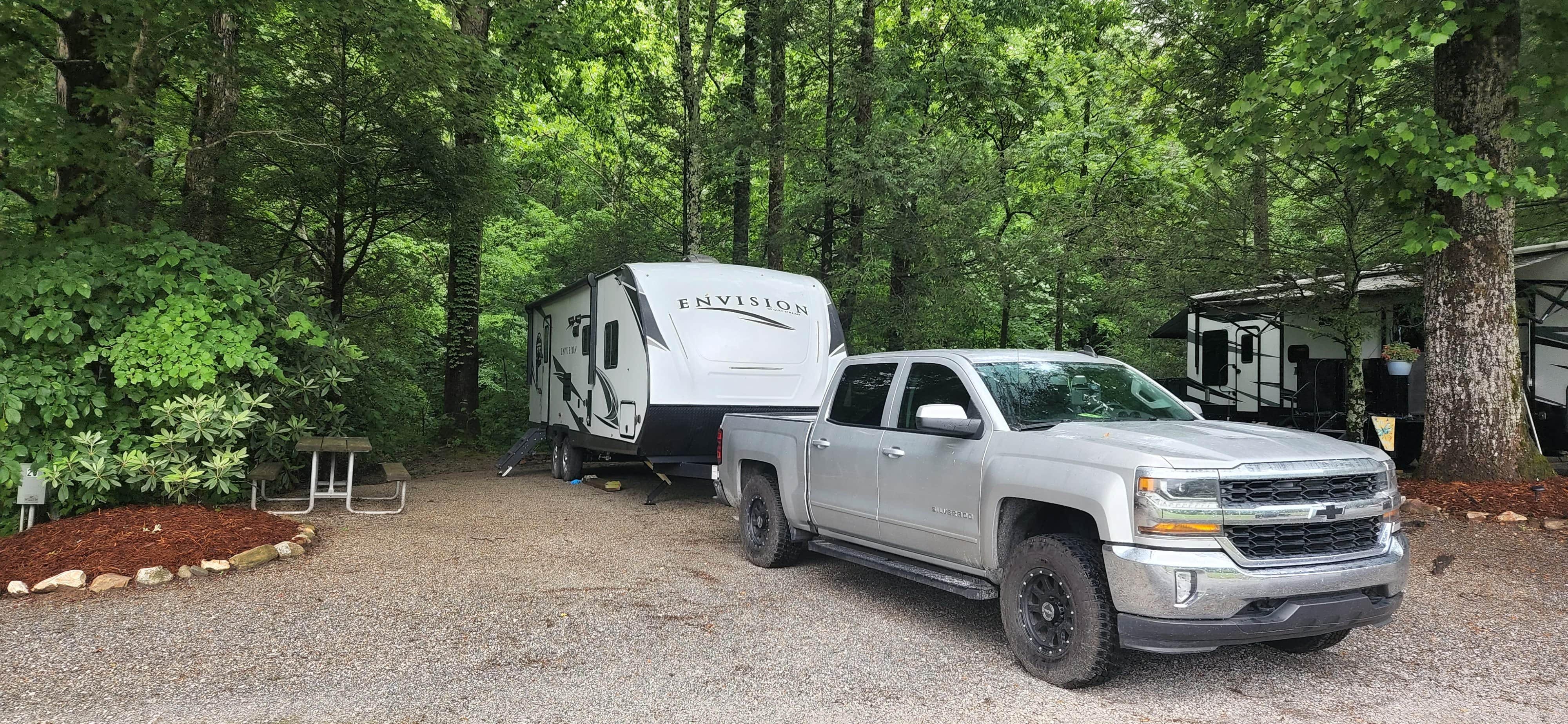 JOHN T.'s photo of rv camping at Buck Creek near Milligan College, TN