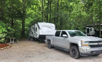 JOHN T.'s photo of rv camping at Buck Creek near Pineola, NC