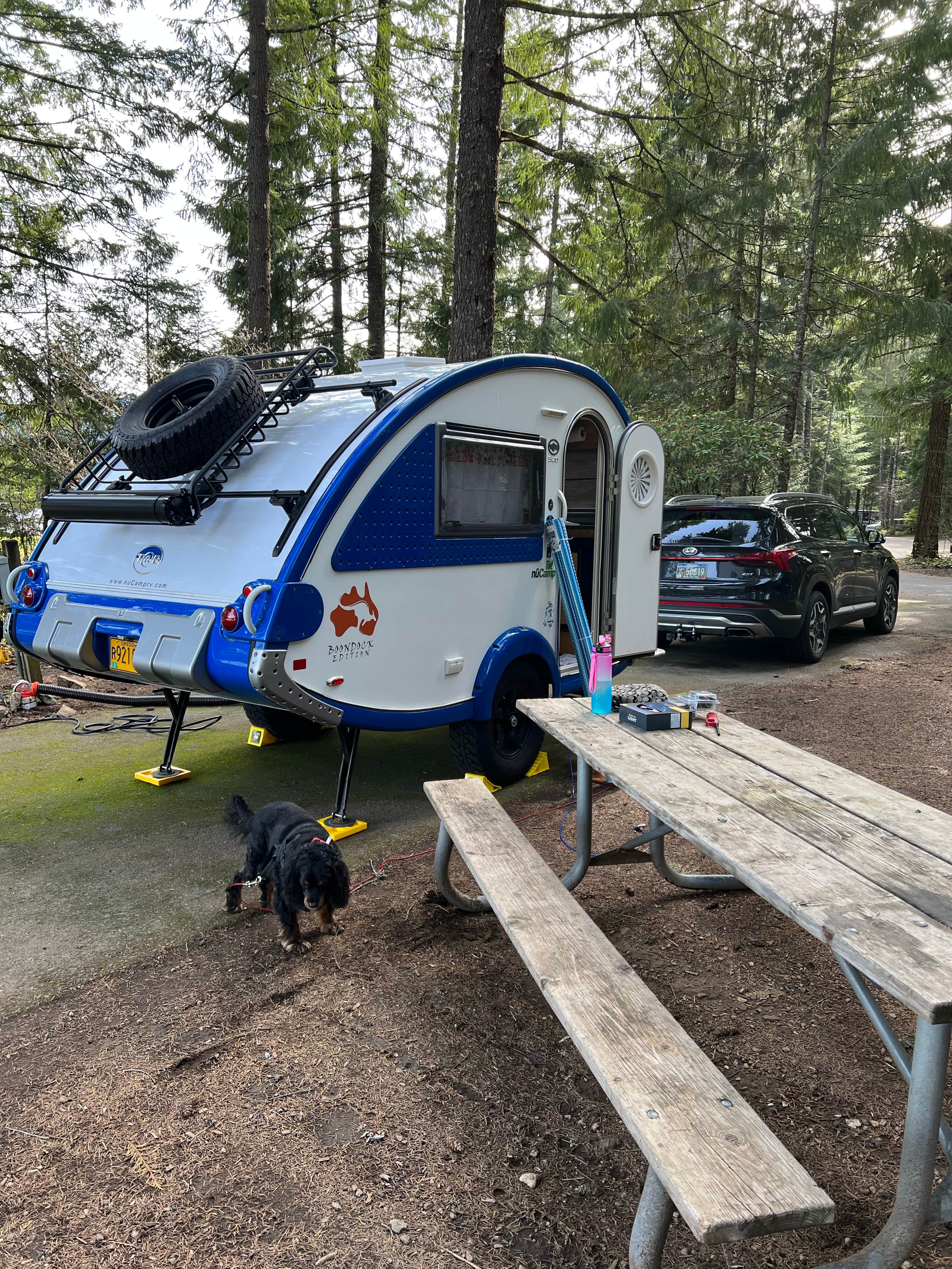 Alice V.'s photo of rv camping at Detroit Lake State Recreation Area Campground near Gates, OR
