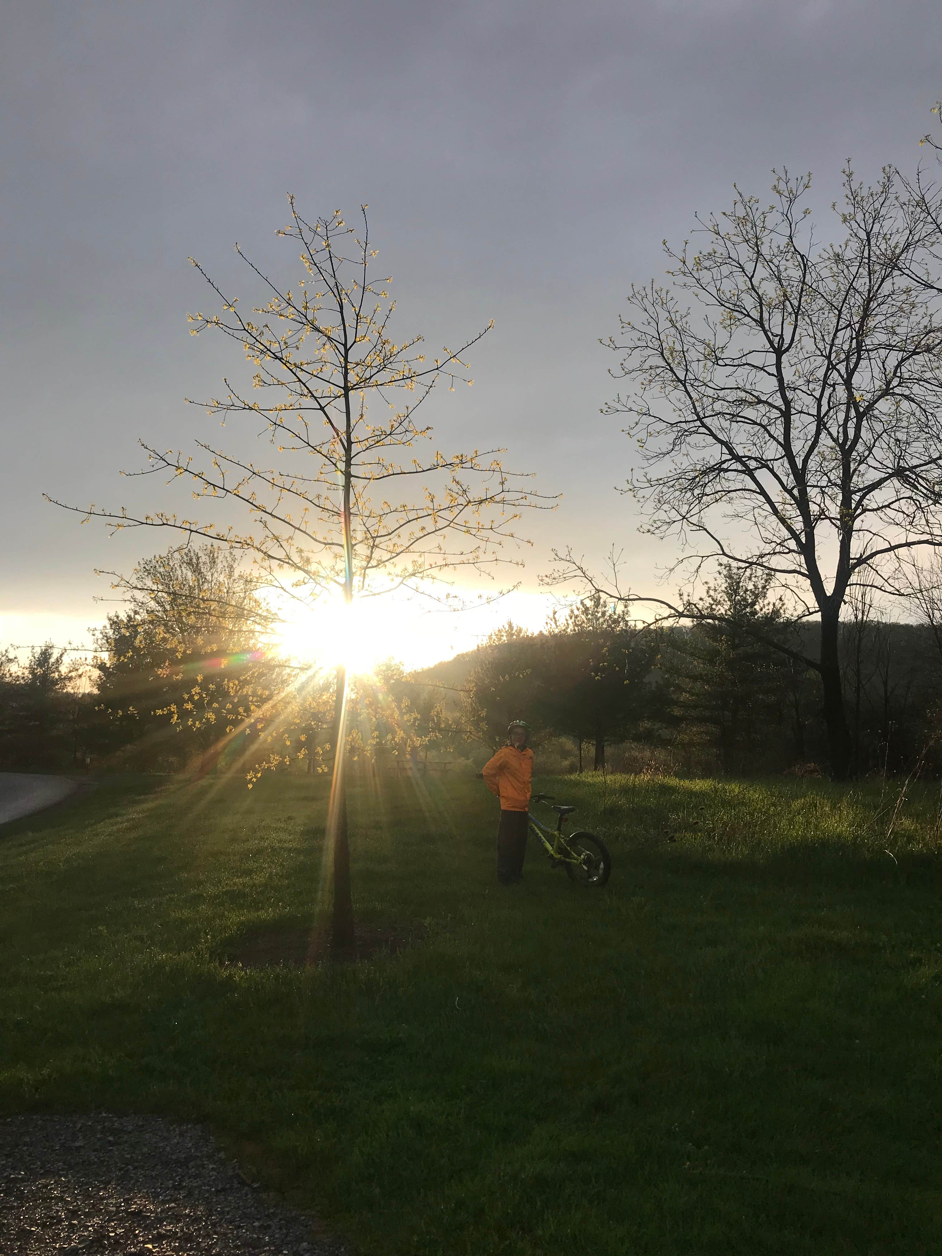 Camper-submitted photo at Primitive Camping Area — Bald Eagle State Park near Lemont, PA