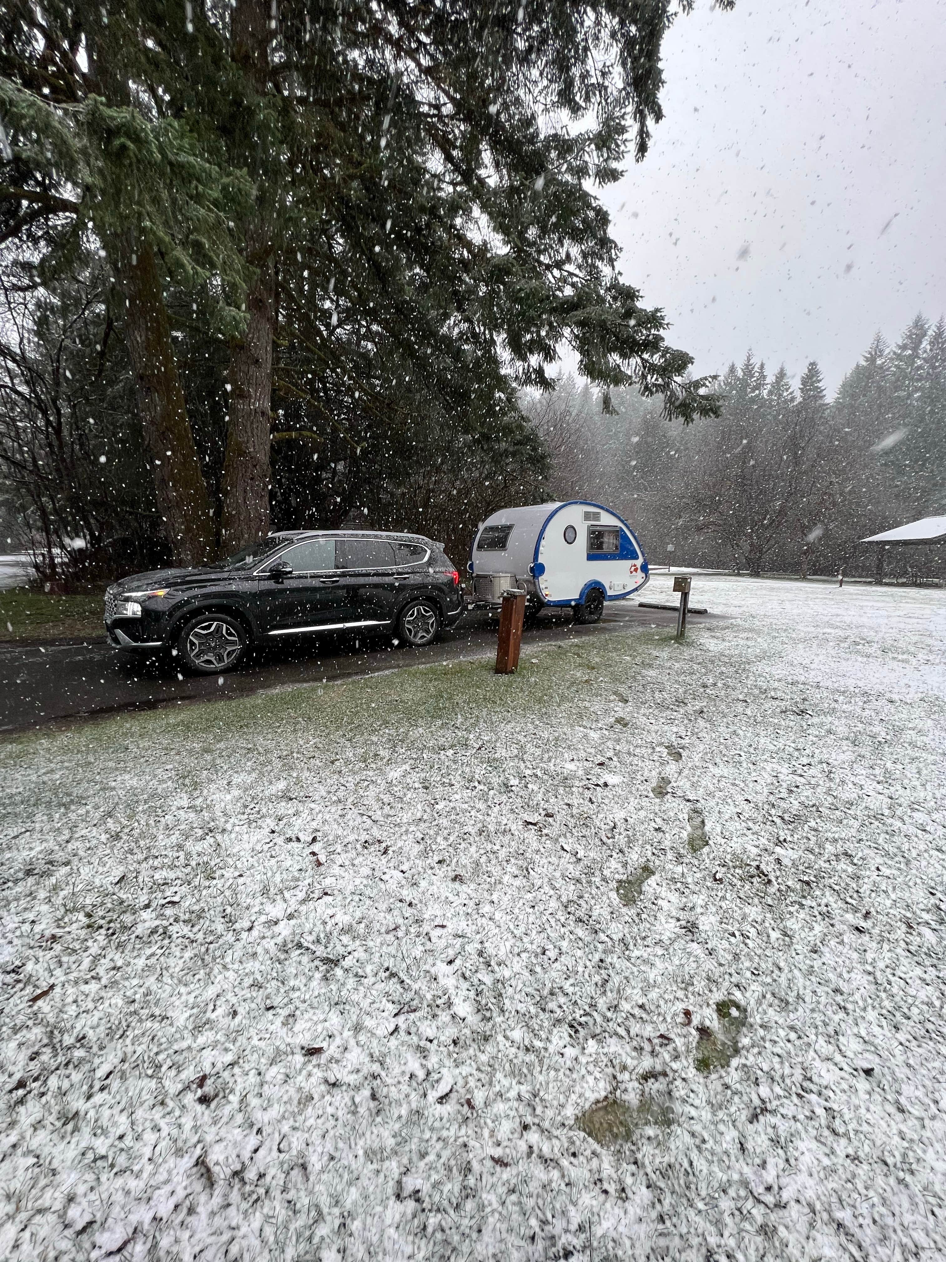 Alice V.'s photo of rv camping at Silver Falls State Park Campground near Lyons, OR