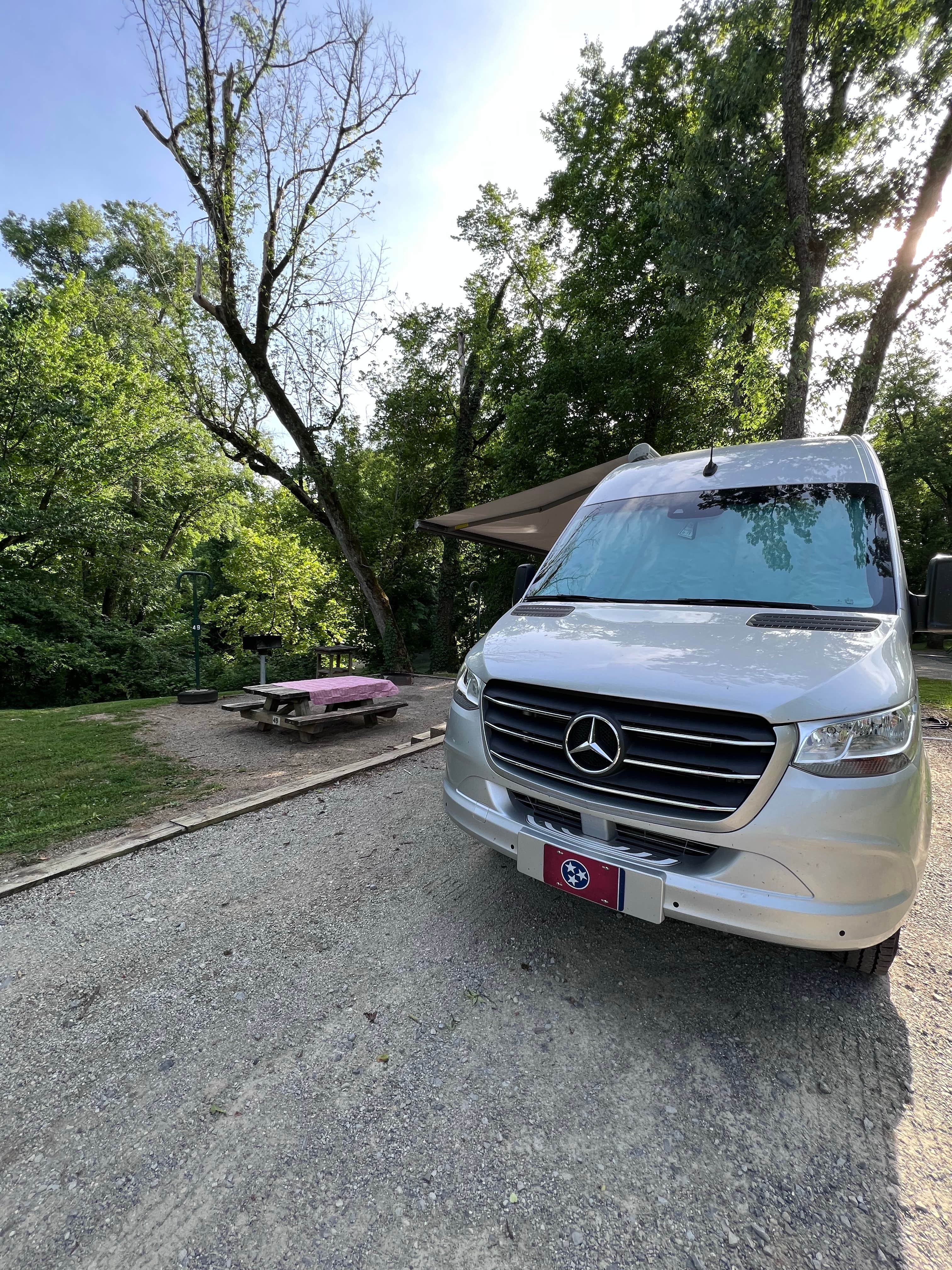 Bettie C.'s photo of rv camping at Dale Hollow Damsite near Granville, TN