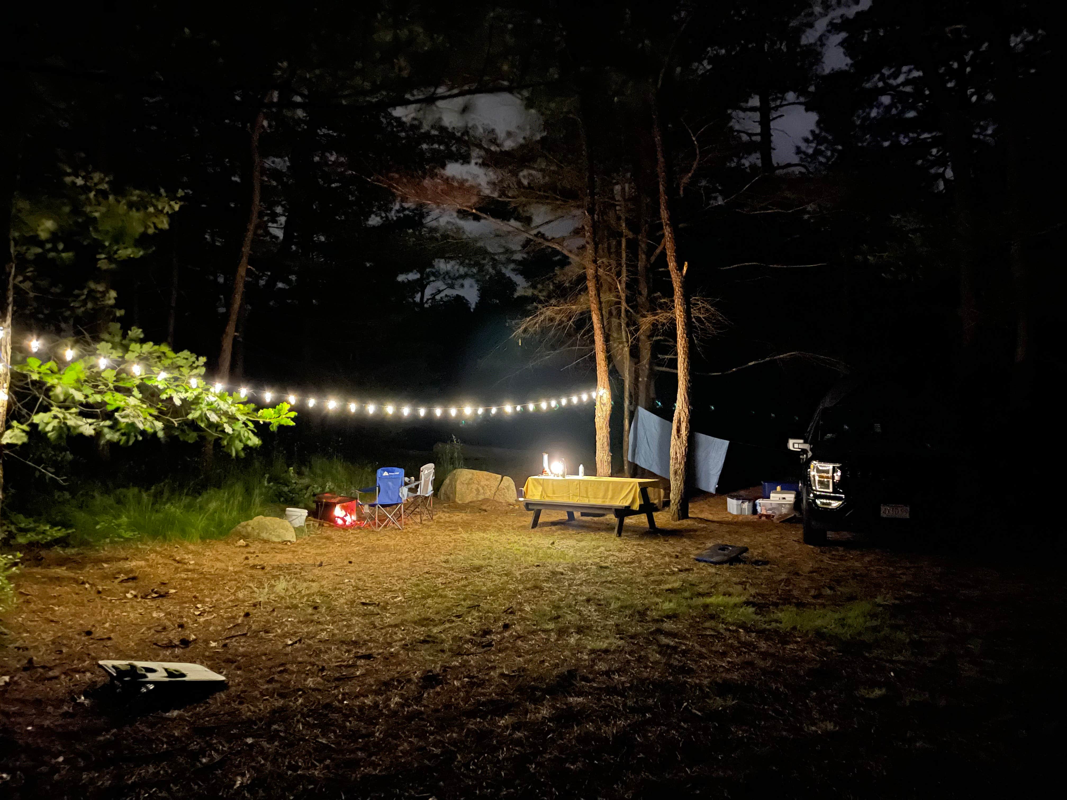 Tori H.'s photo at Fearing Pond Campground — Myles Standish State Forest near Marshfield, MA