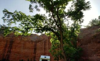 Alex M.'s photo of rv camping at Red Rock Canyon Adventure Park near Canton Lake