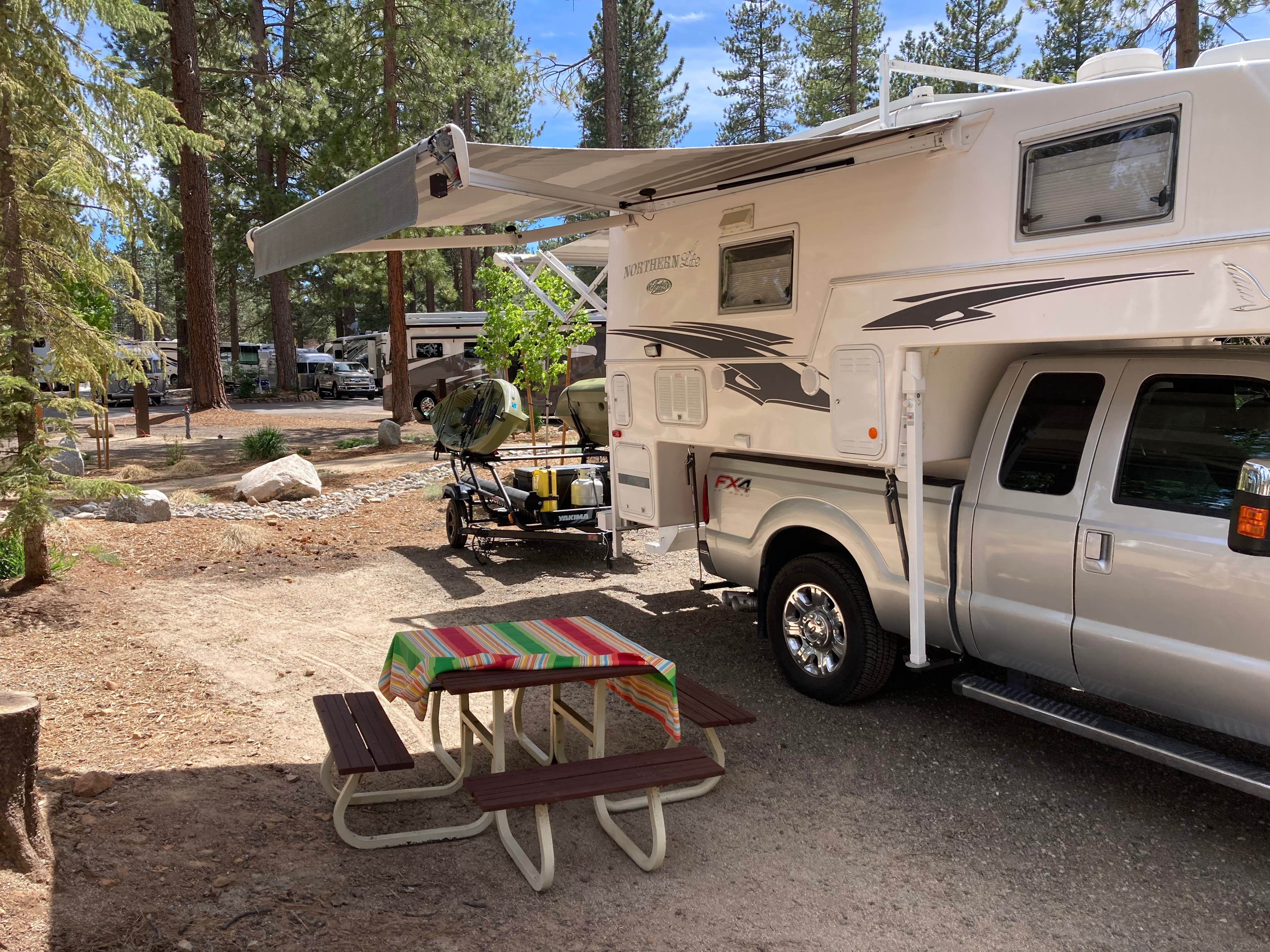 david G.'s photo of rv camping at Village Camp Truckee near Calpine, CA