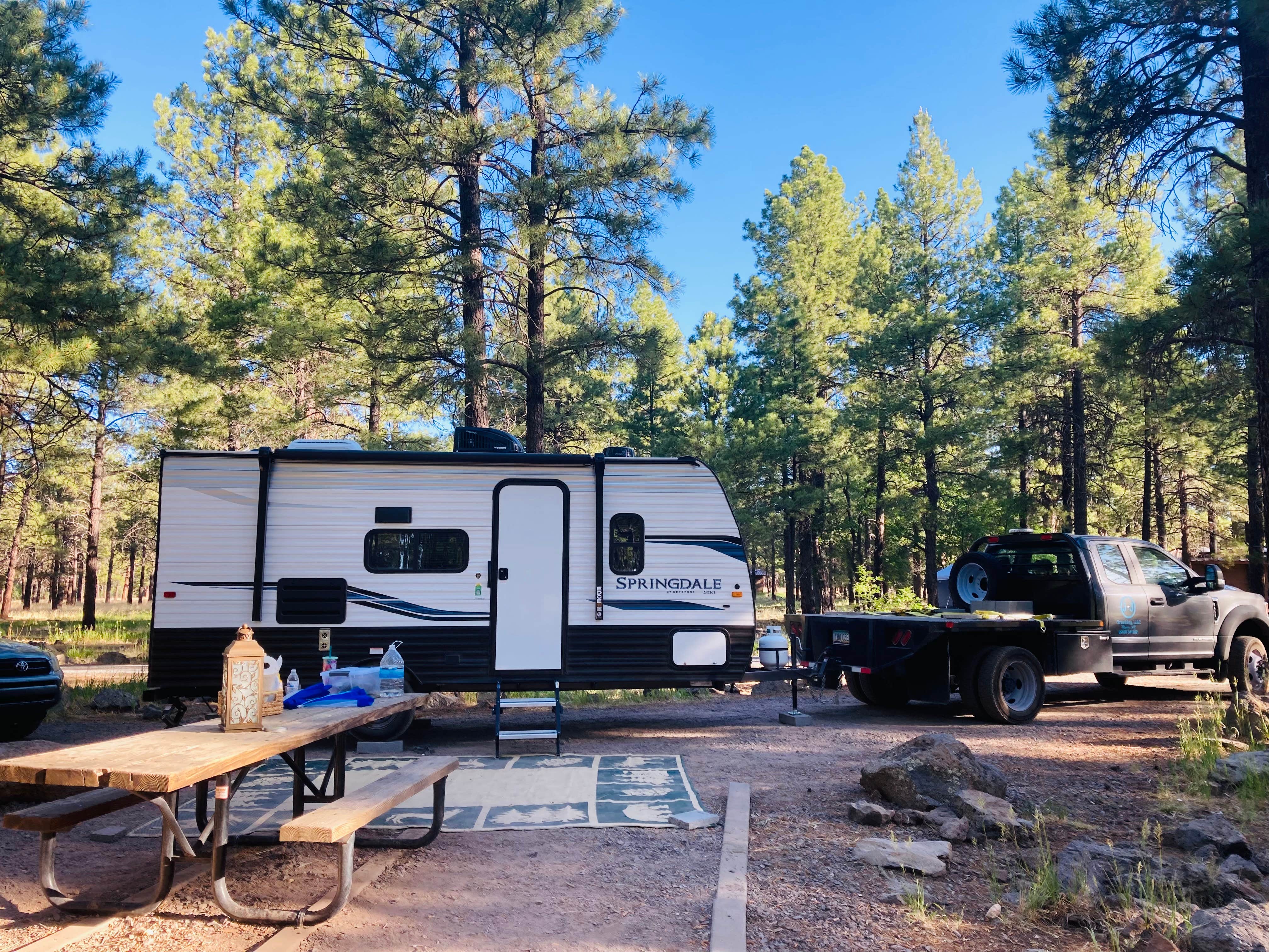 Jordan H.'s photo of rv camping at Dogtown Lake Campground And Group near Williams, AZ
