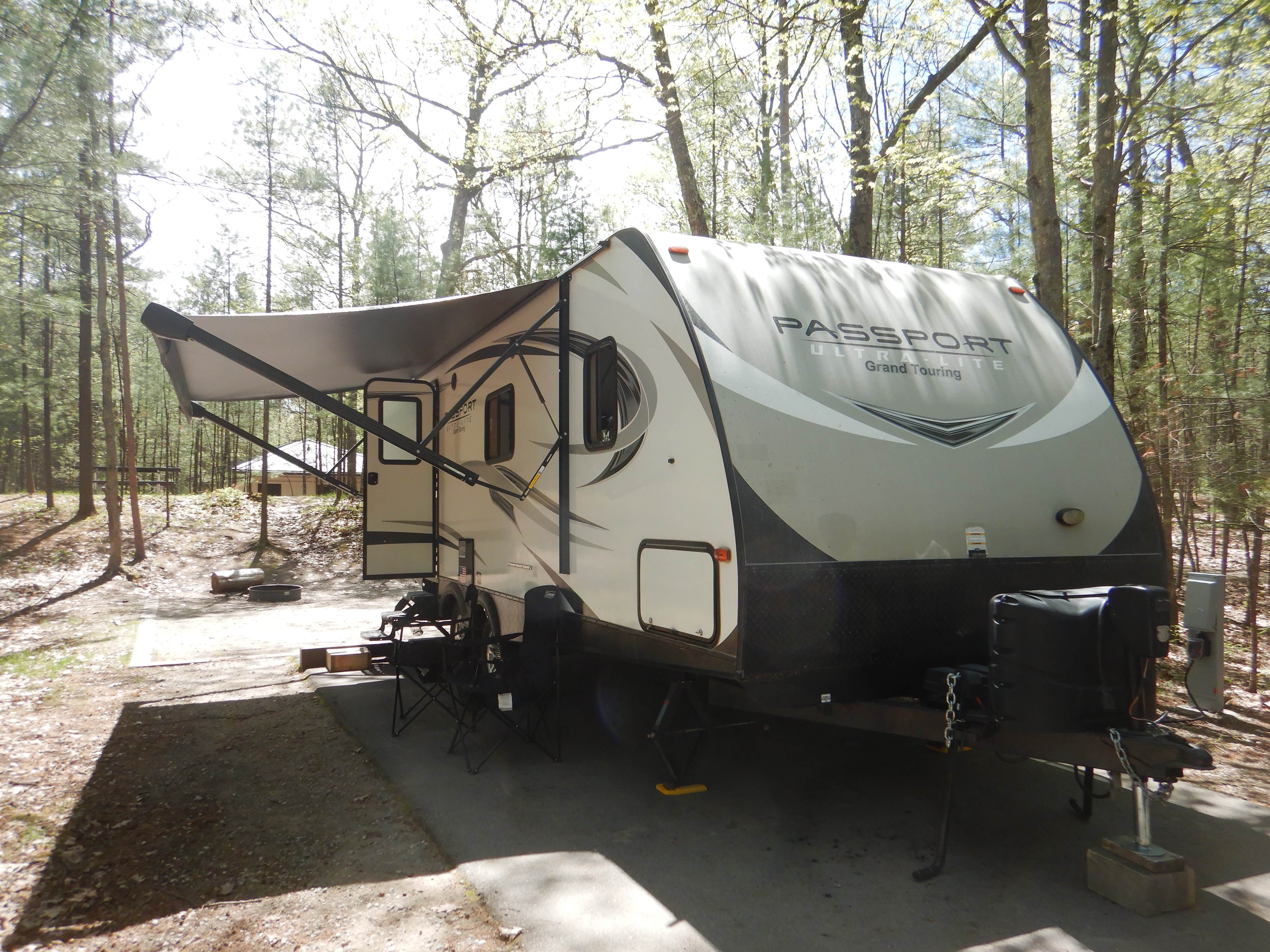Kimberly  M.'s photo of rv camping at Platte River Campground — Sleeping Bear Dunes National Lakeshore near Maple City, MI
