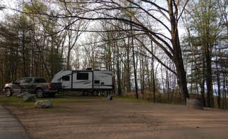 Kimberly  M.'s photo of rv camping at Lake Michigan At St. Ignace near Naubinway, MI
