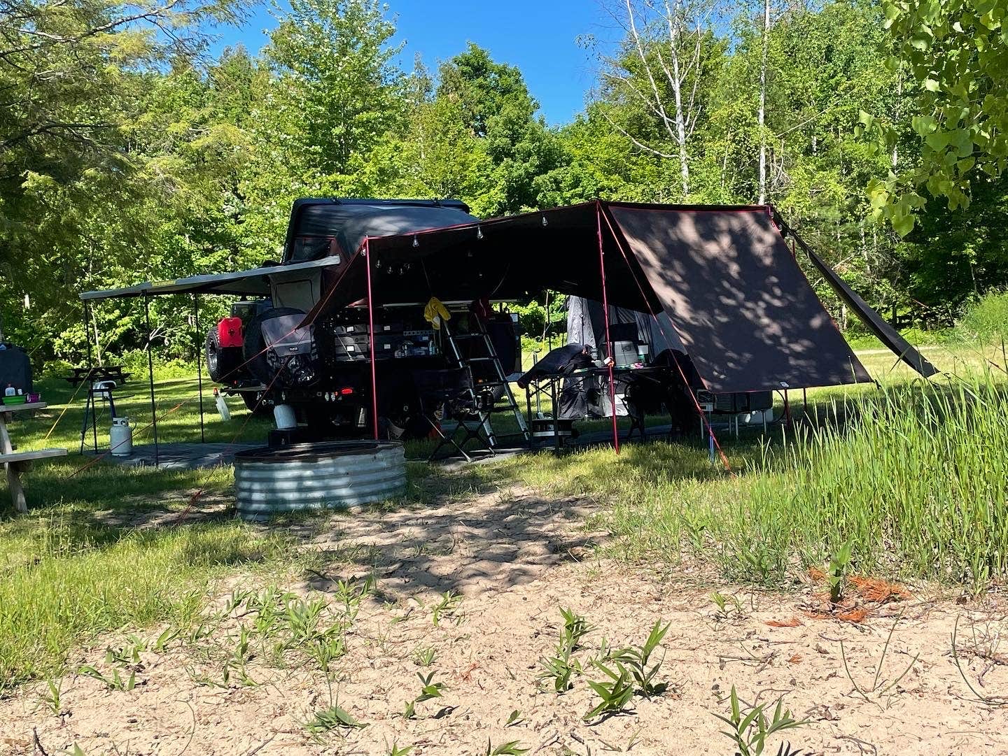 Zachary J.'s photo at Fox County Park Campground near Escanaba, MI