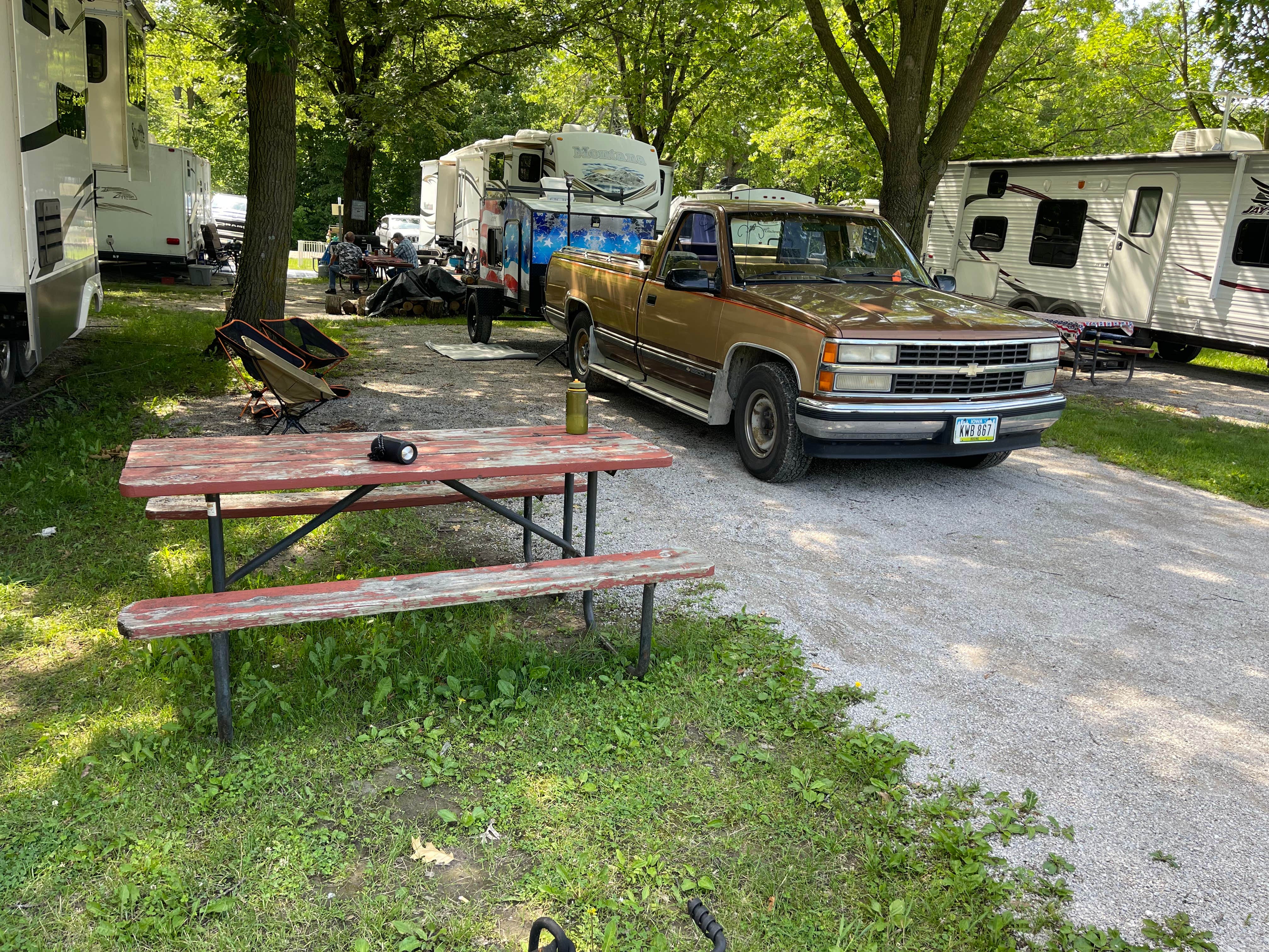 Pat F.'s photo of rv camping at Swede Point Park near Ogden, IA
