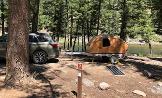 Camping near East Fork: Lower O'Brien Campground, Stanley, Idaho