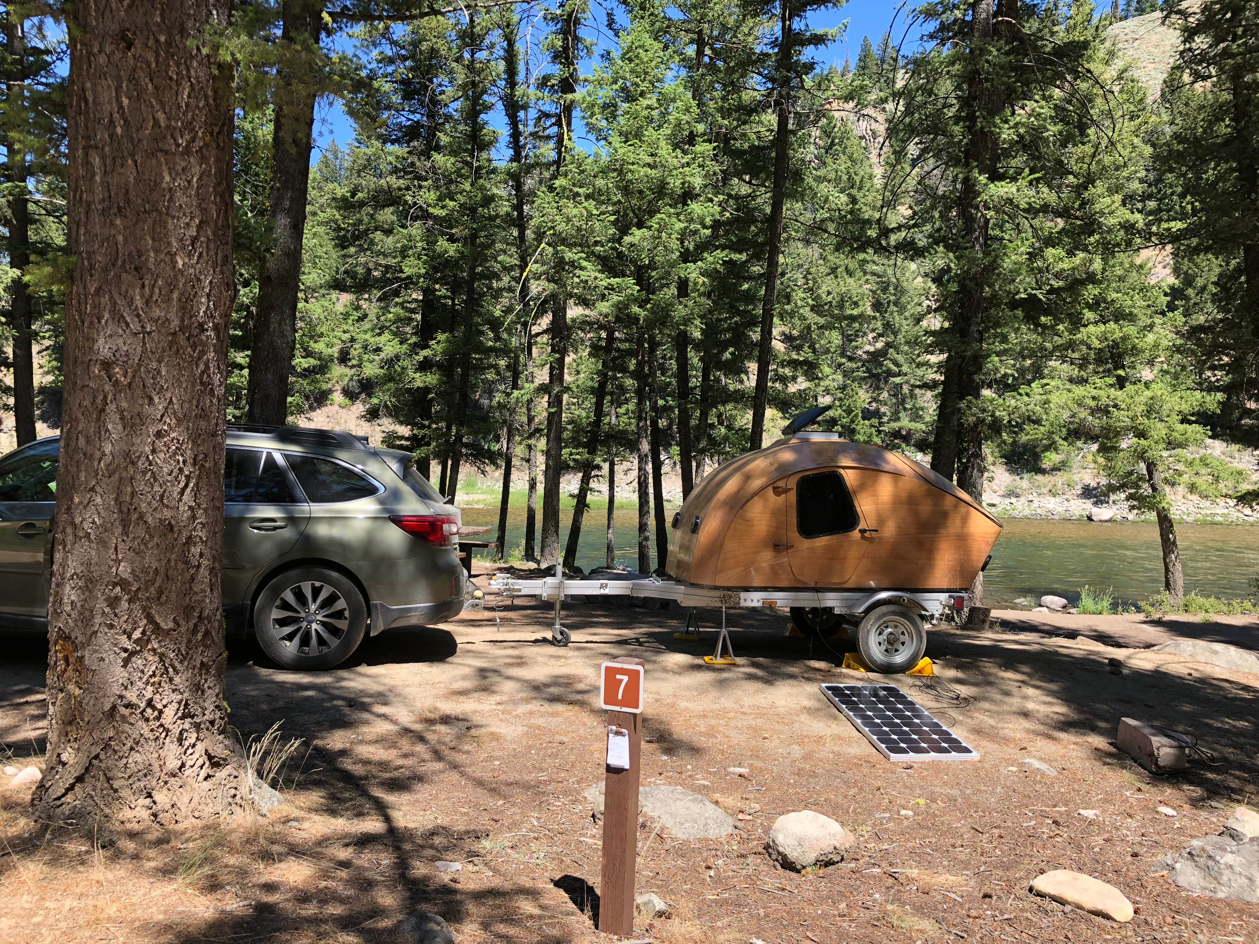 Escape to Idaho's Pristine Wilderness: Lower O'Brien Campground, Your Gateway to Adventure