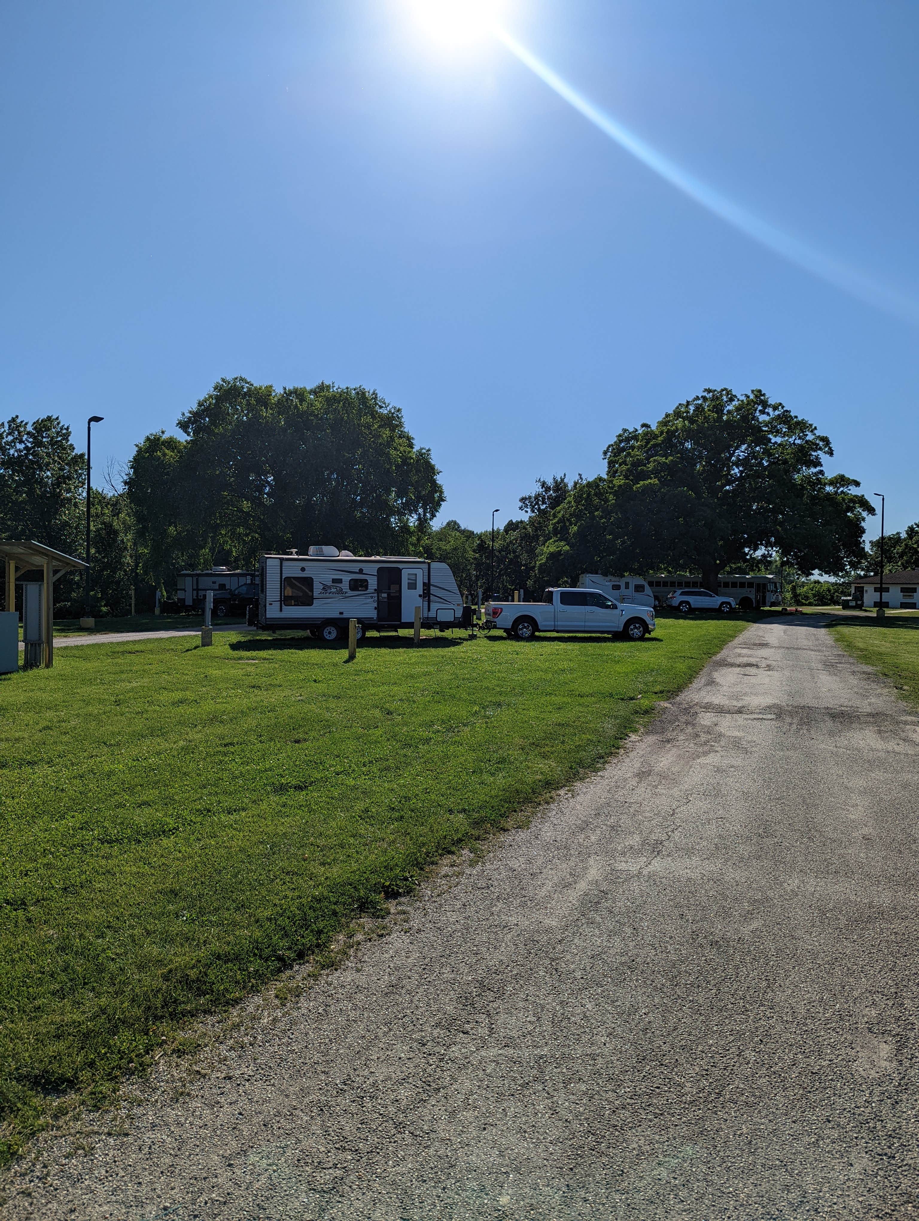 Camper submitted image from Illinois State Fair Campground - 2