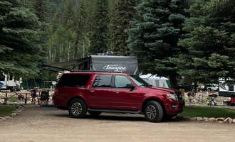 Camping near Mavreeso Campground: Priest Gulch Campground and RV Park Cabins and Lodge, San Juan National Forest, Colorado