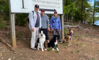 Kevan R.'s photo of camping with pets at Dreher Island State Park Campground near Williston, SC