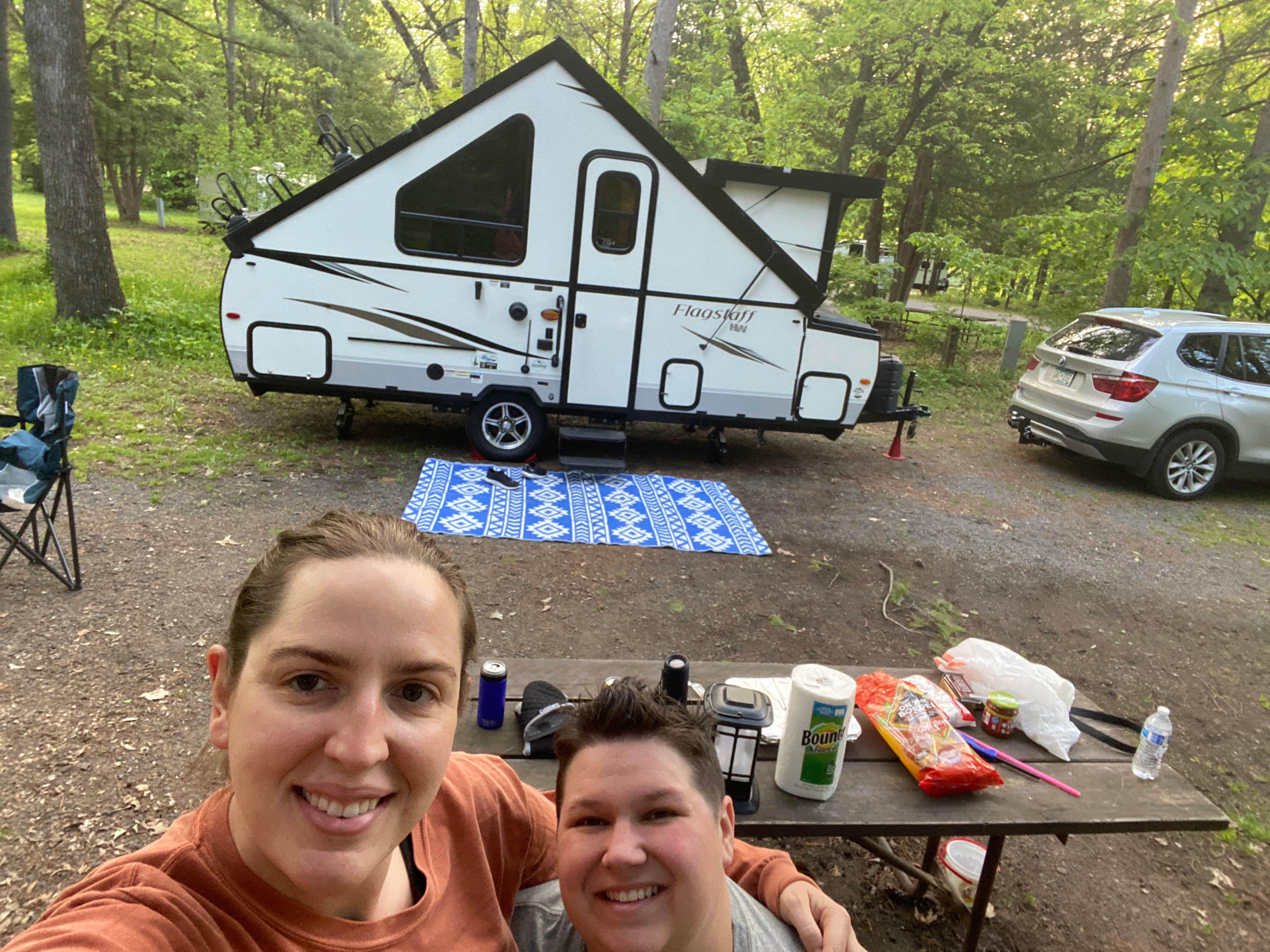 Lindsay T.'s photo of rv camping at Interstate Park — Saint Croix National Scenic Riverway near St. Croix Falls, WI