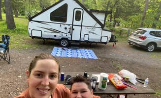 Lindsay T.'s photo of rv camping at Interstate Park — Saint Croix National Scenic Riverway near St. Croix Falls, WI