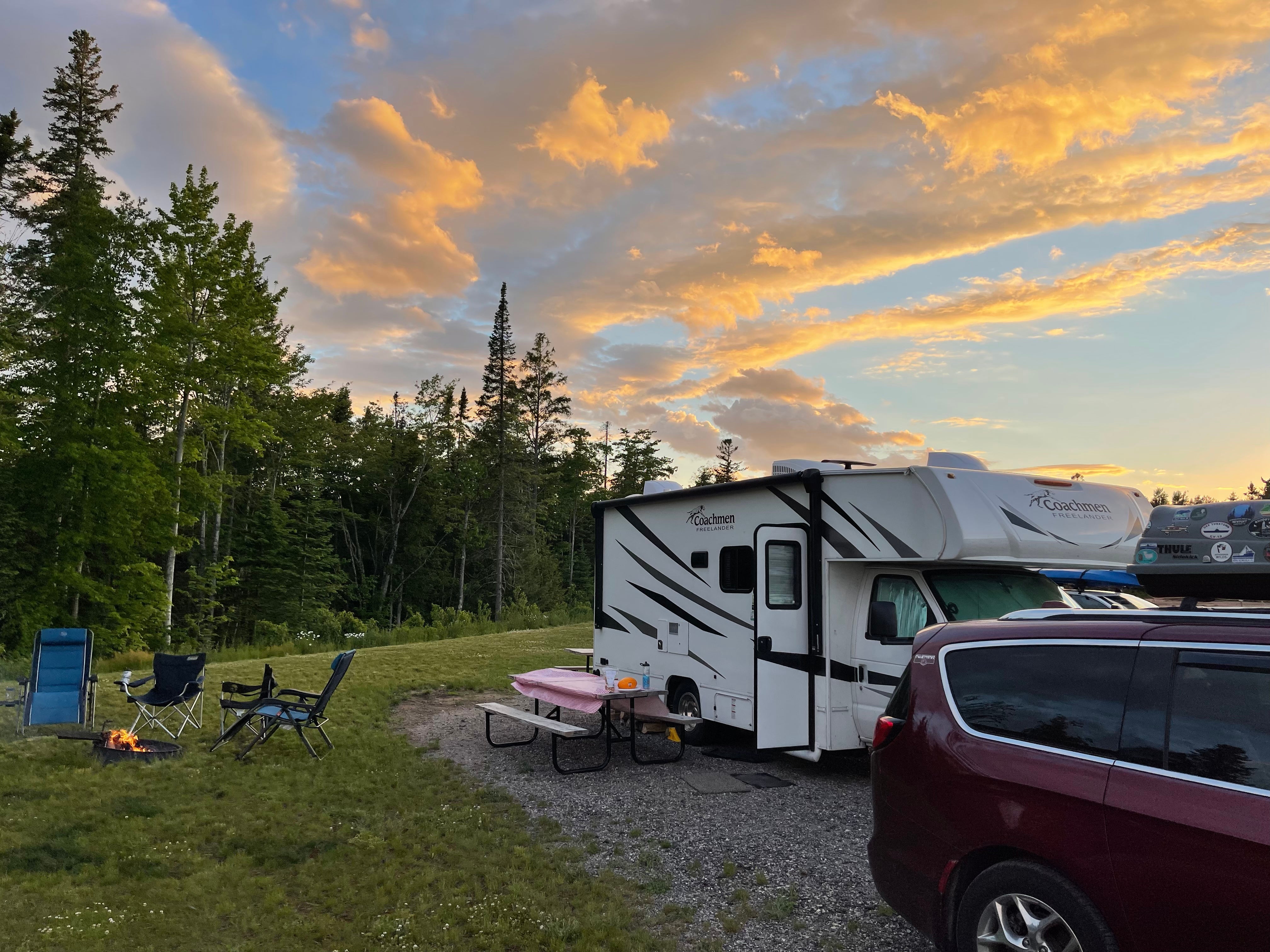 Camper submitted image from Pictured Rocks RV Park and Campground - 3