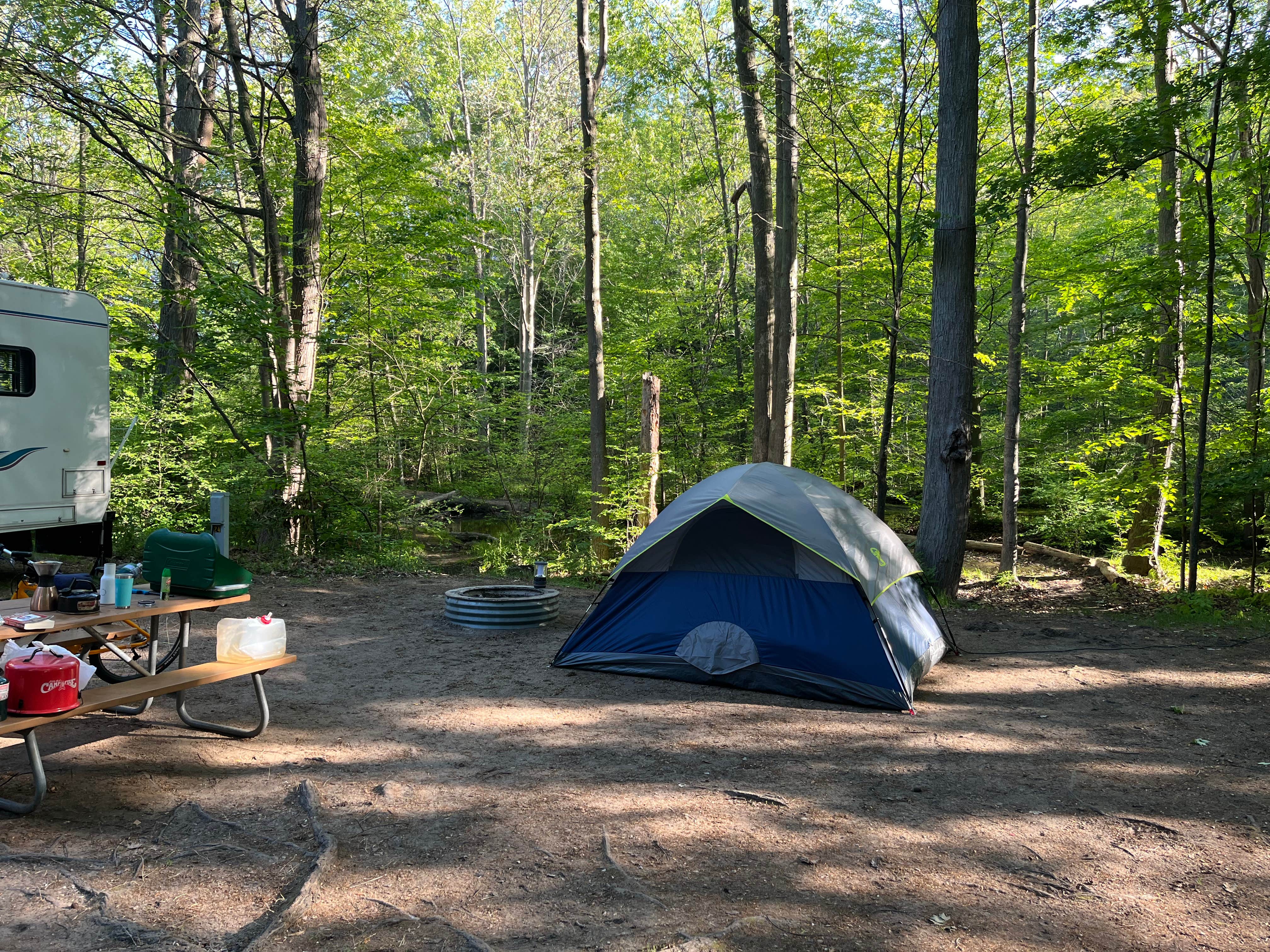 Kathie M.'s photo at Hoffmaster State Park Campground near Grand Haven, MI