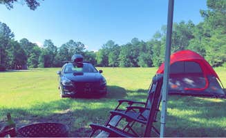 Malaisiah C.'s photo of tent camping at River Island Adventures in South Carolina