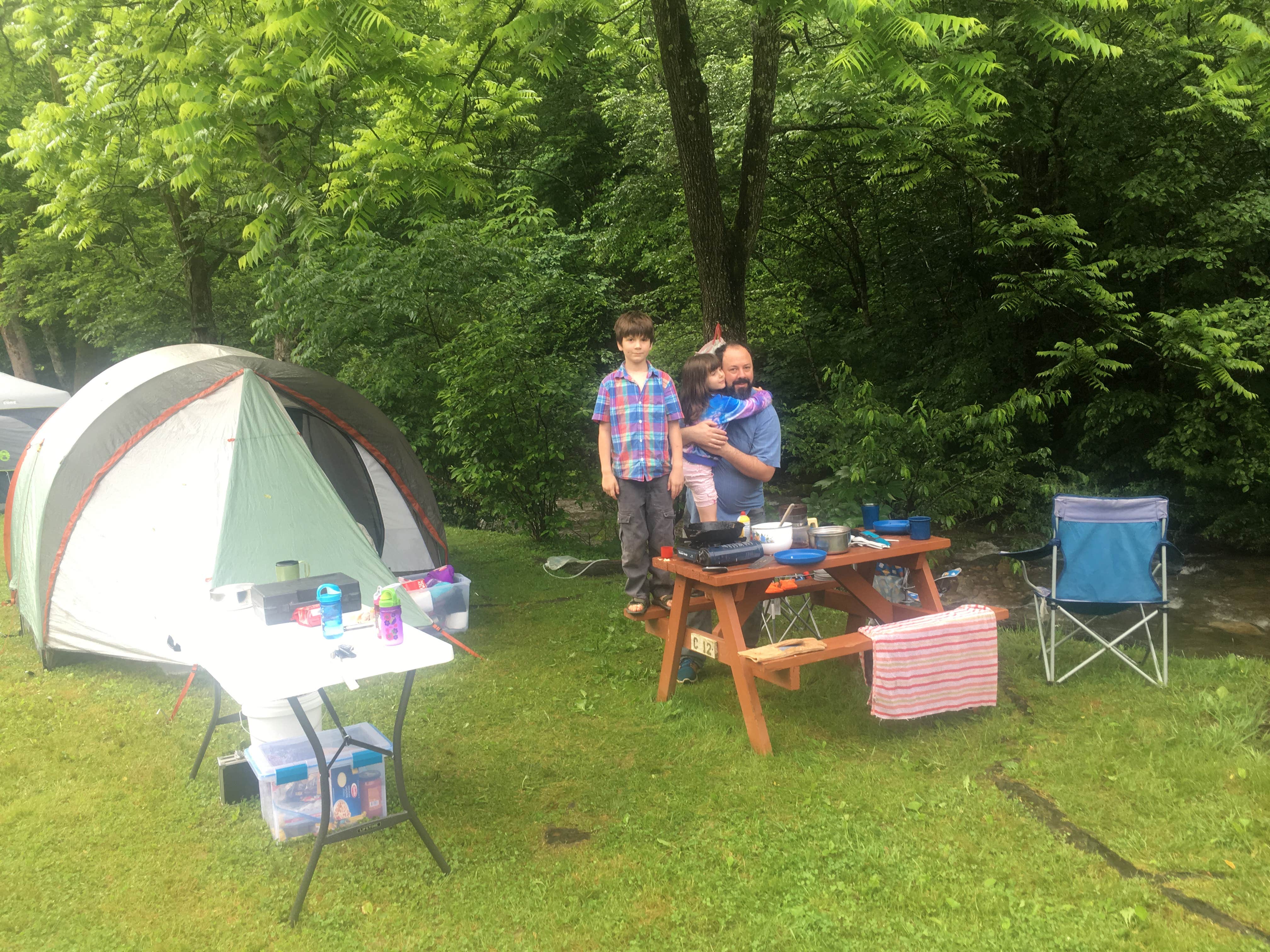 Anna R.'s photo at Creekside Mountain Camping in North Carolina
