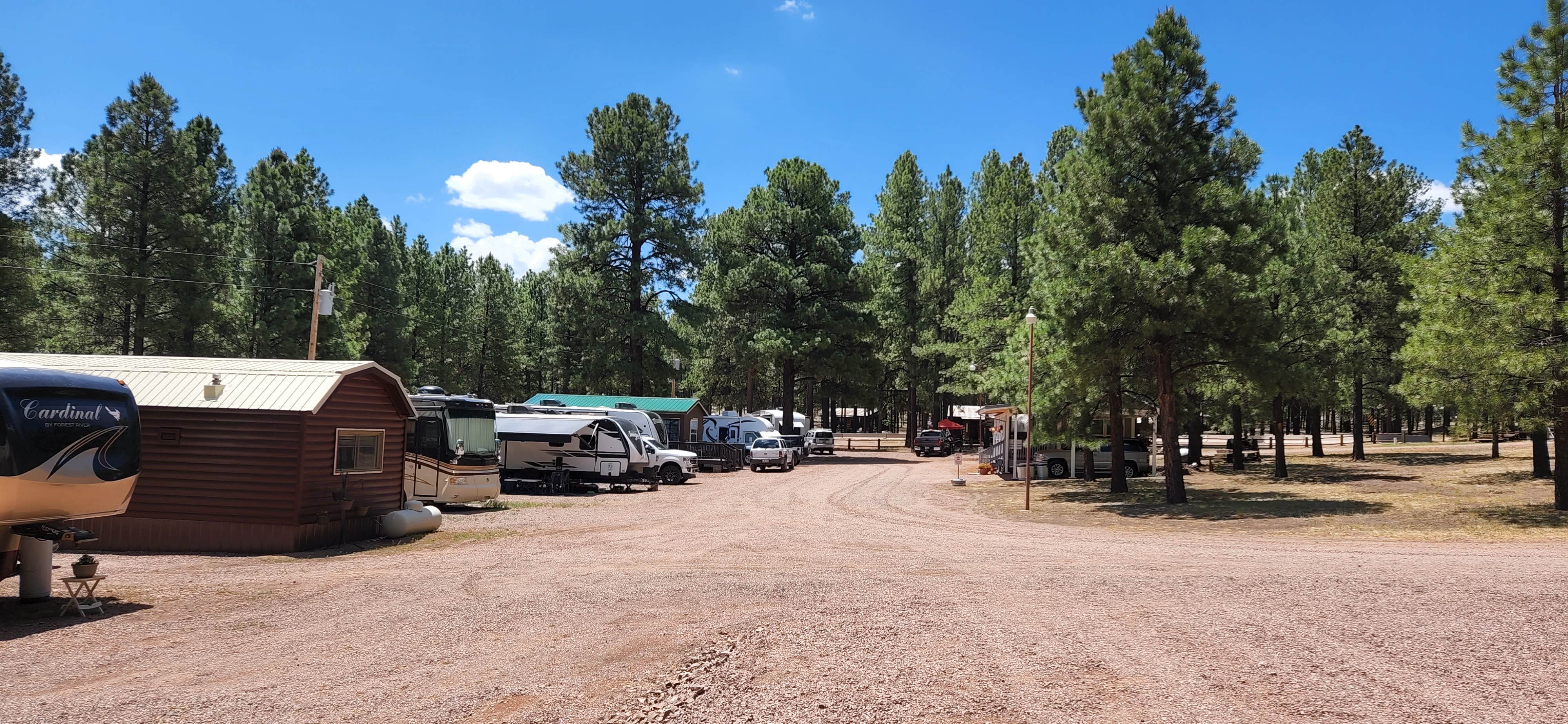 Camper-submitted photo at Coronado Trail RV Park 55+ near Whiteriver, AZ