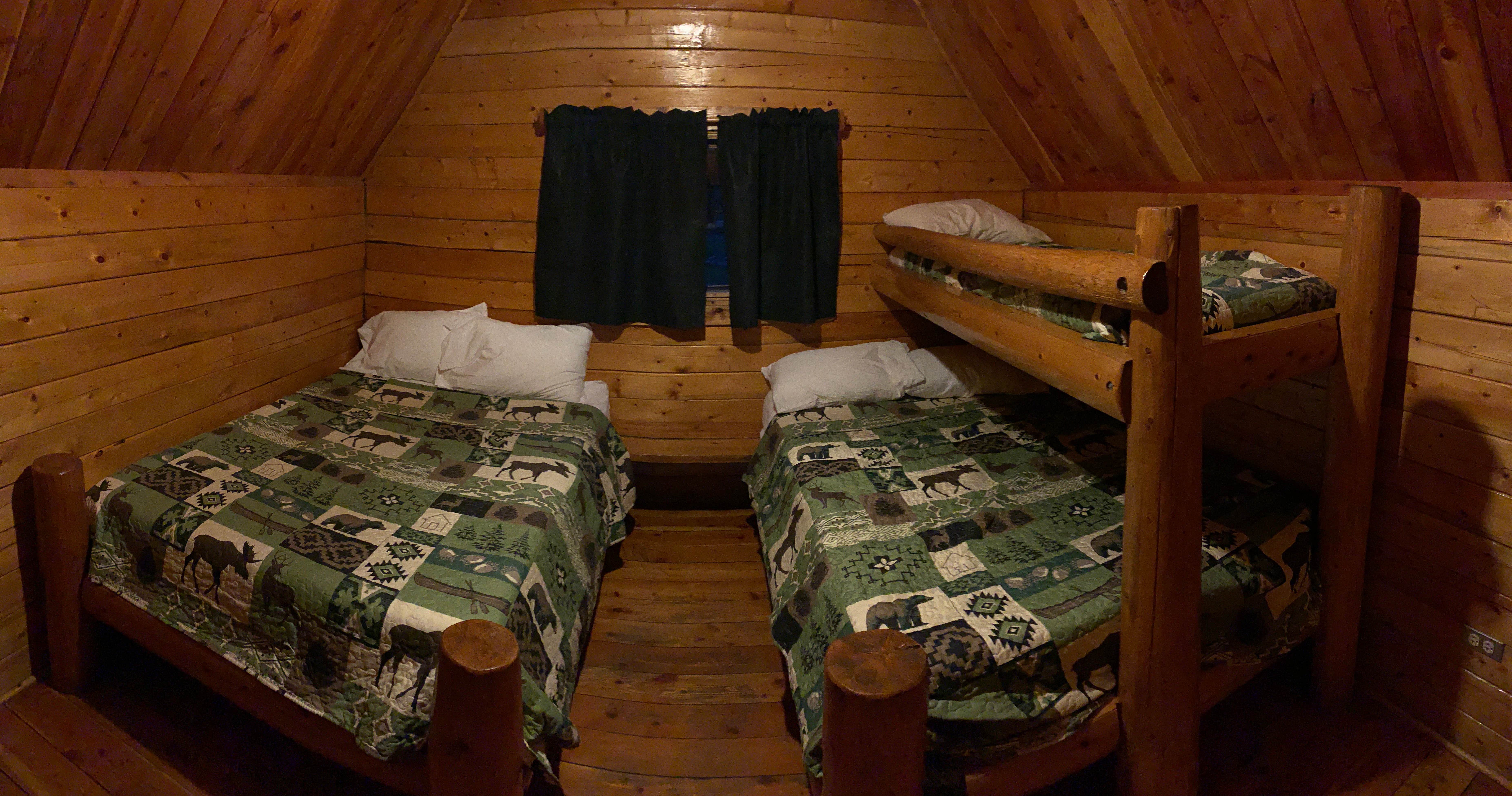 Name's photo of glamping accommodations at Bozeman Hot Springs Campground & RV near Cameron, MT