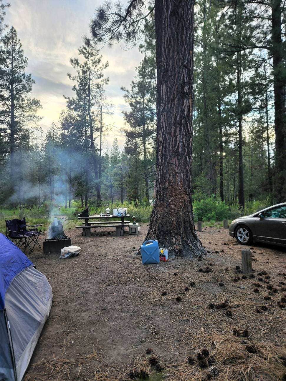 Makena B.'s photo at Big River Campground near Deschutes & Ochoco National Forests & Crooked River National Grassland