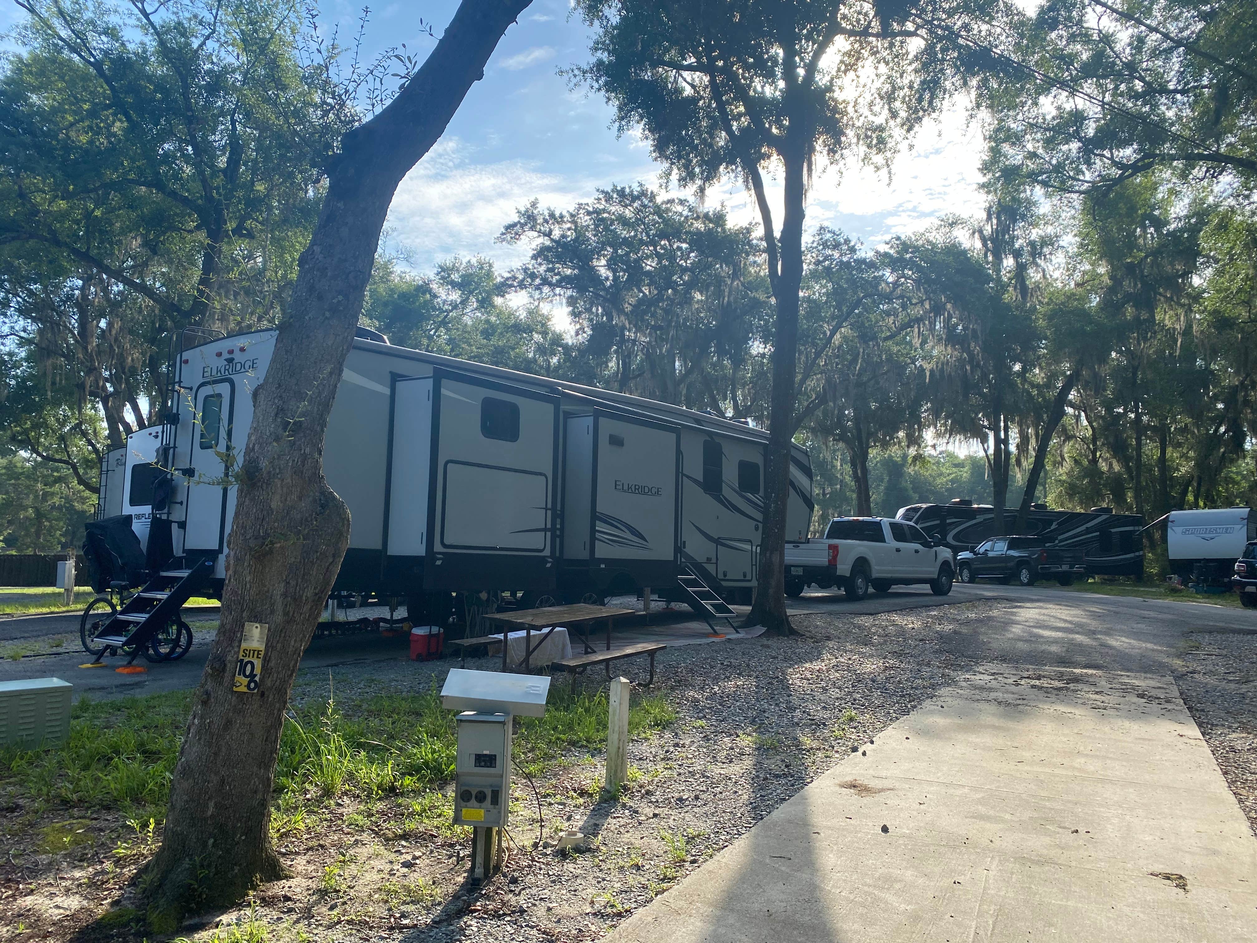 frank M.'s photo of rv camping at Spacious Skies Savannah Oaks near Hilton Head Island, SC
