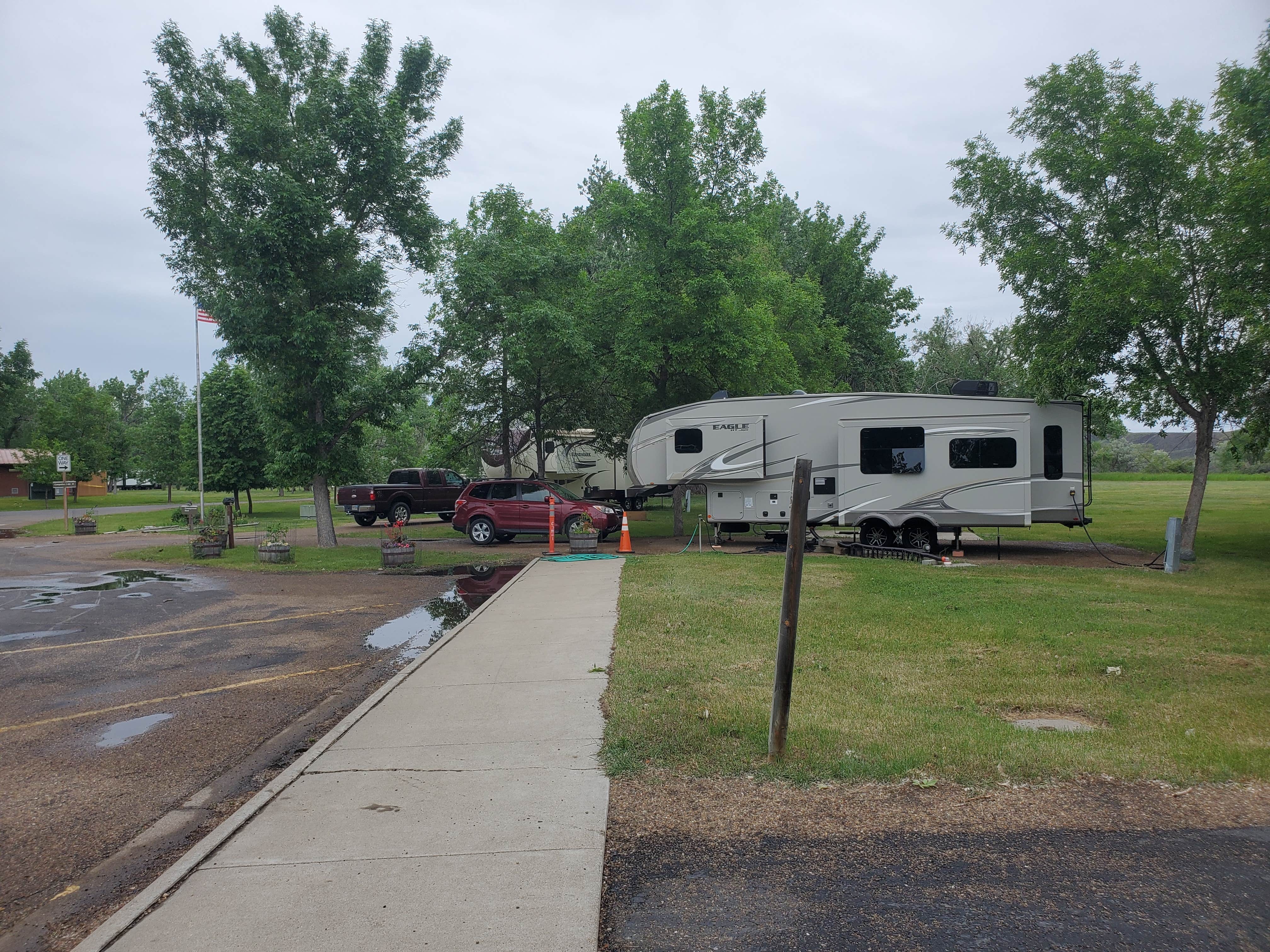 Mimi's photo of rv camping at Downstream (MT) near Nashua, MT