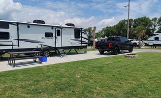 Freddie D.'s photo of rv camping at Barefoot RV Resort near Winnabow, NC