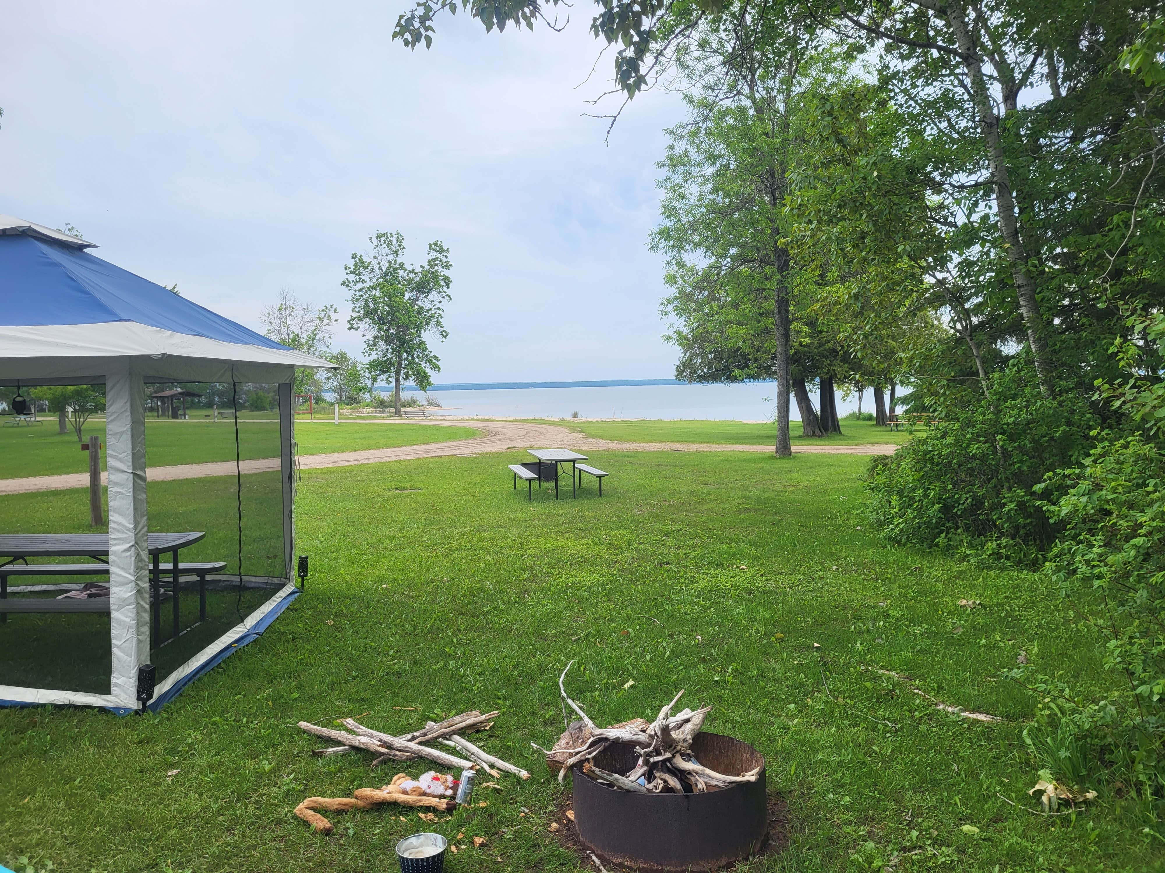 Camper-submitted photo at Reddmann's Sleepy Hollow near St. Ignace, MI