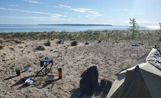 Jason H.'s photo of tent camping at North Manitou Island Backcountry Campsites near Bellaire, MI