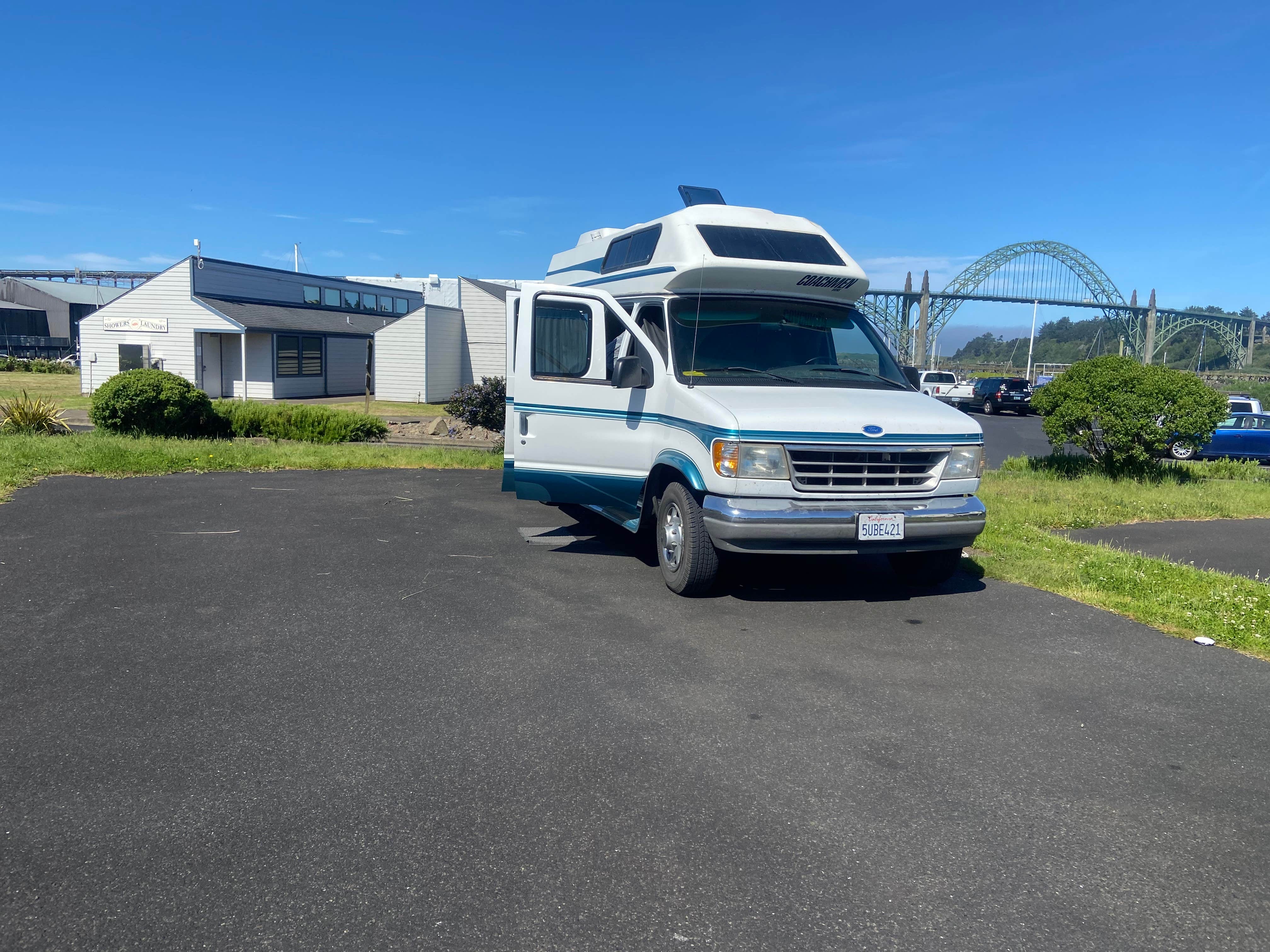 nathan K.'s photo of rv camping at Port of Newport RV Park & Marina near Waldport, OR
