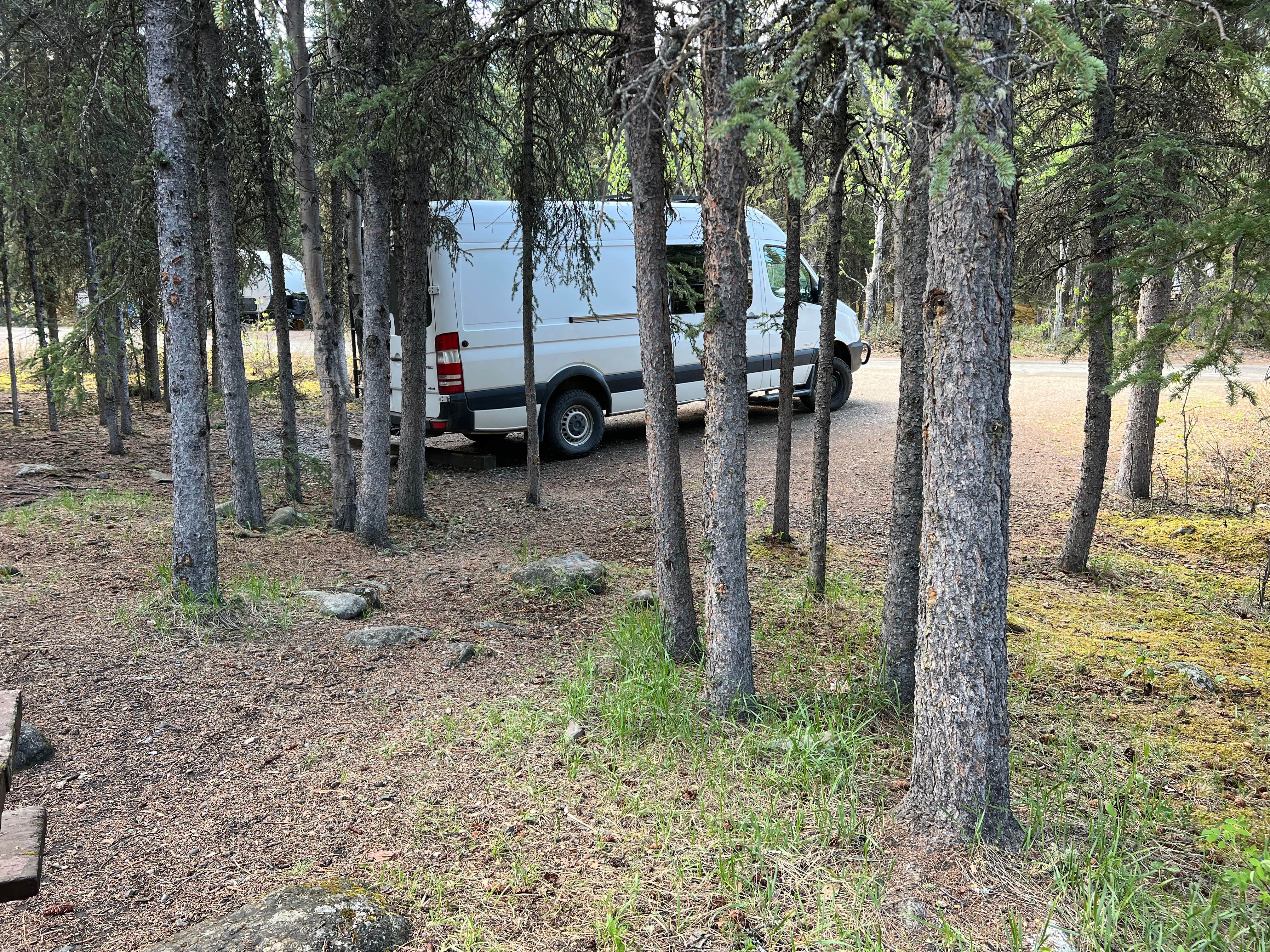 Katie B.'s photo of rv camping at Riley Creek Campground — Denali National Park near Denali National Park and Preserve