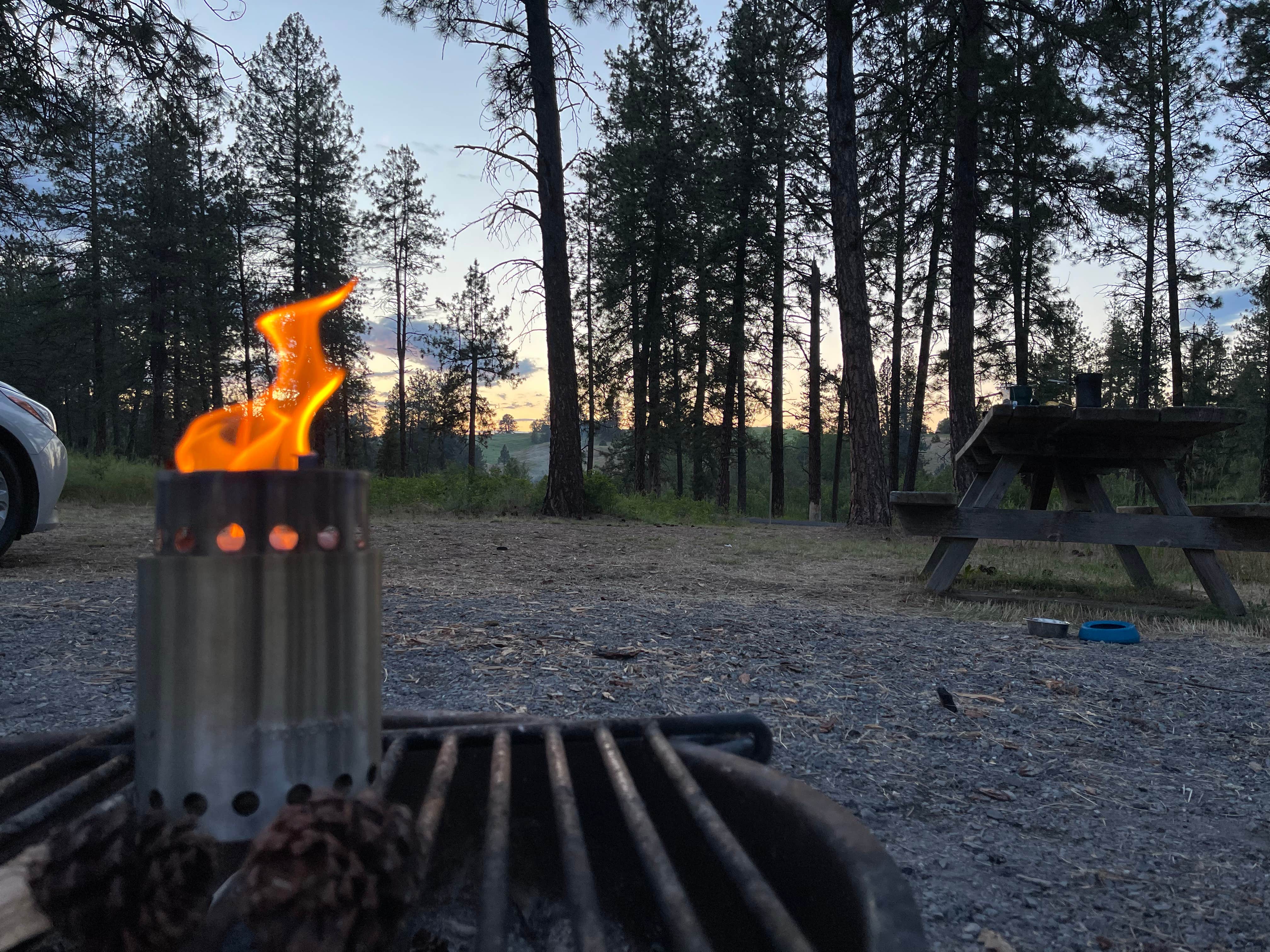 Camper-submitted photo at Dragoon Creek Campground near Spokane Valley, WA