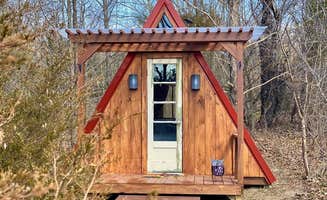Joe P.'s photo of a cabin at Three Ponds Community near Bristow, OK